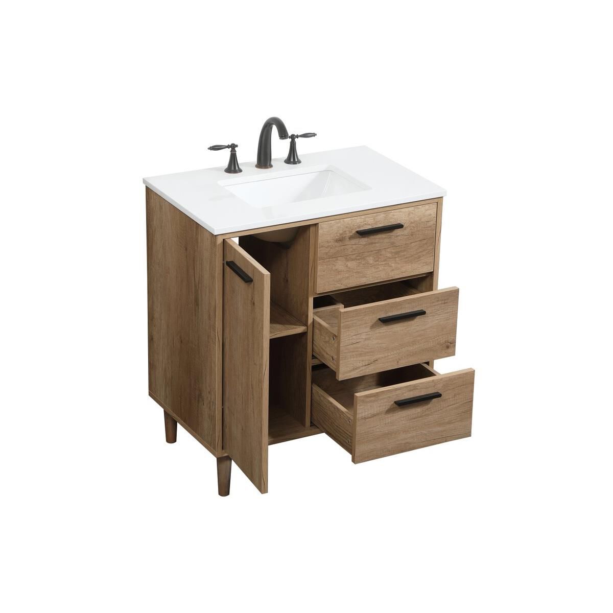 Baldwin Bath Vanity by Elegant Decor