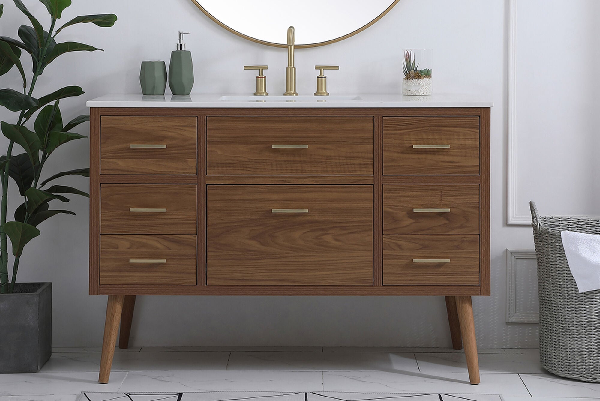 Boise 48 Inch Bath Vanity Cabinet,