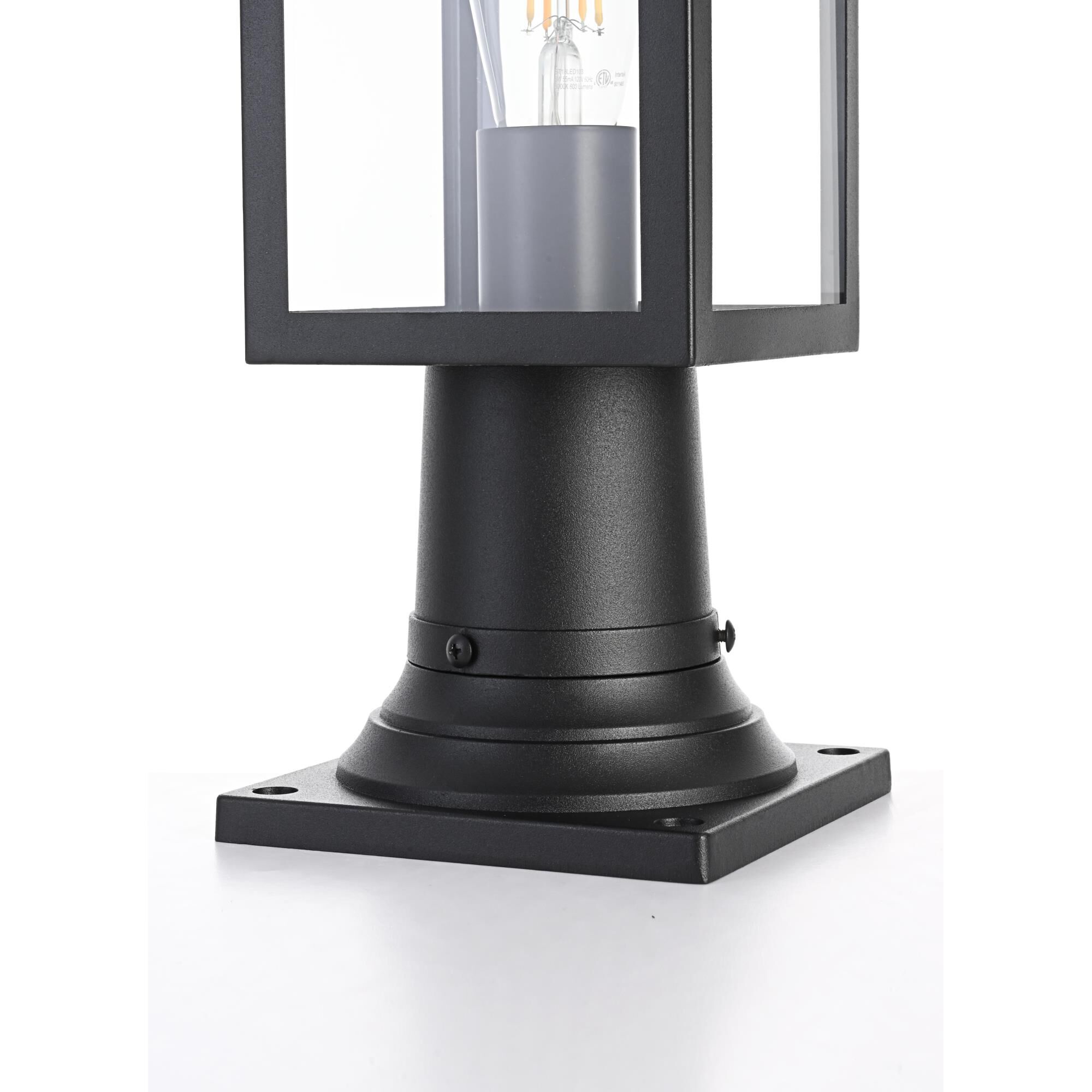 Mercer 18 Inch Outdoor Post Lamp by Elegant Lighting