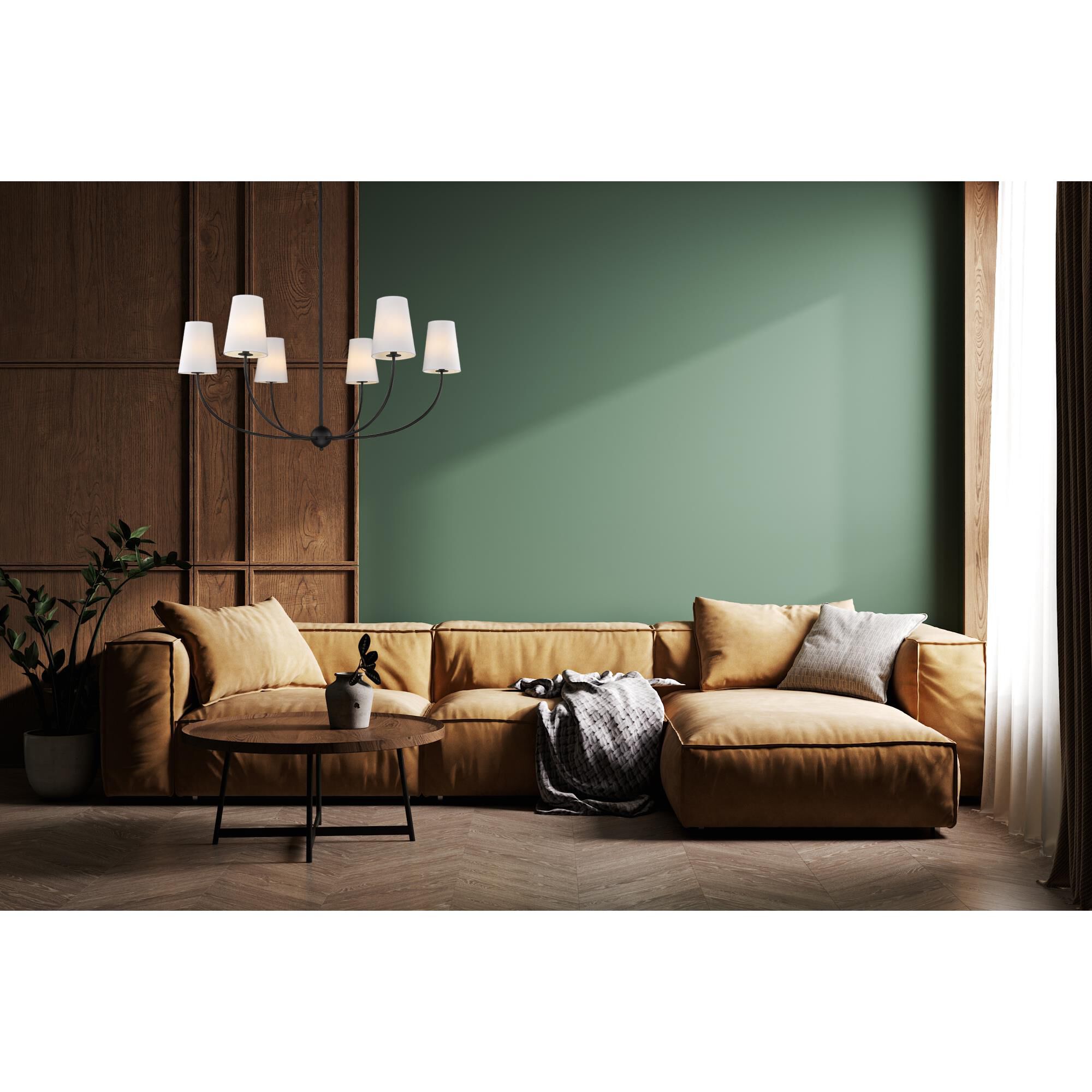 Shannon 42 Inch 6 Light Chandelier by Z-Lite