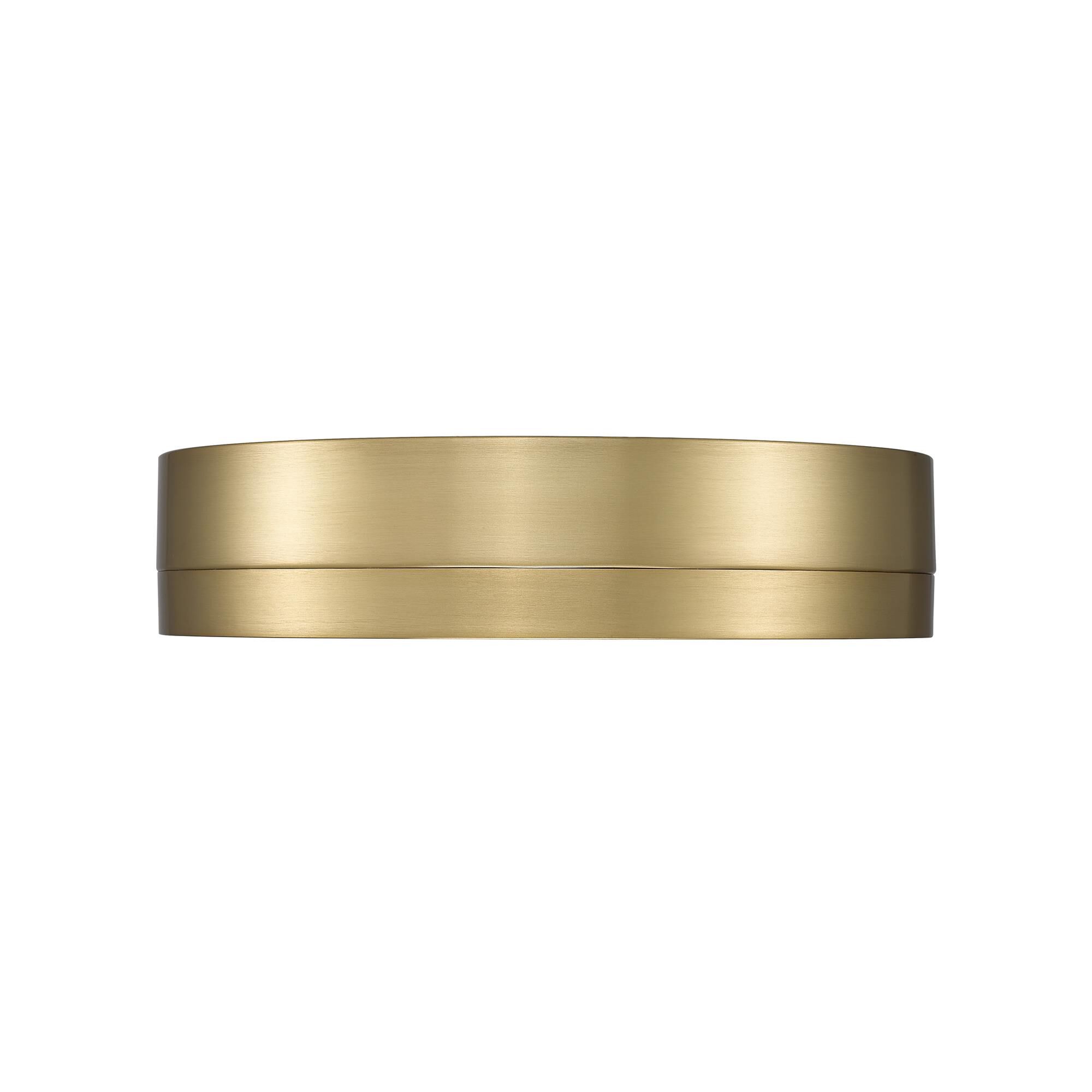 Shown in Modern Gold finish and Frosted glass and Frosted shade