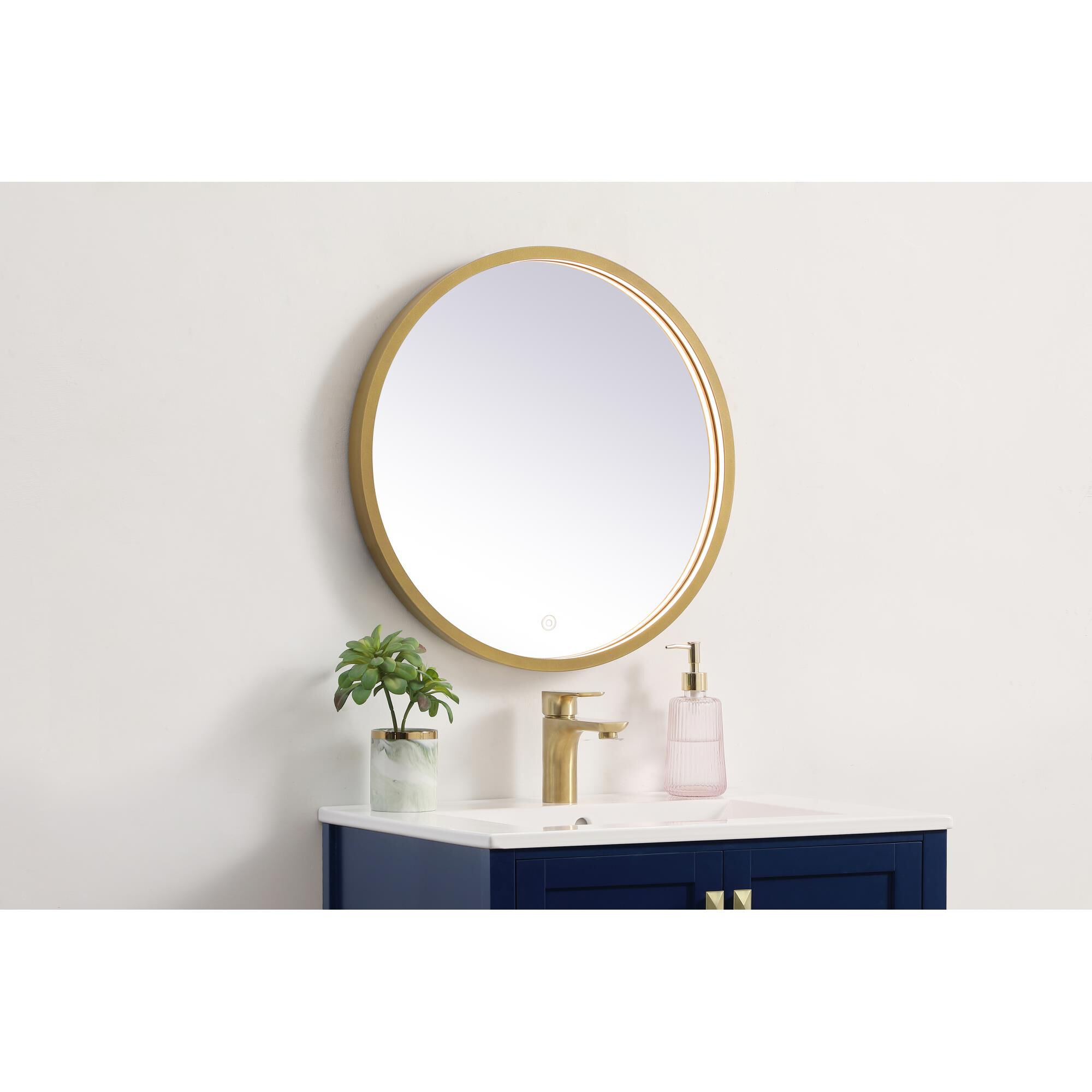 Pier LED Lighted Mirror by Elegant Decor