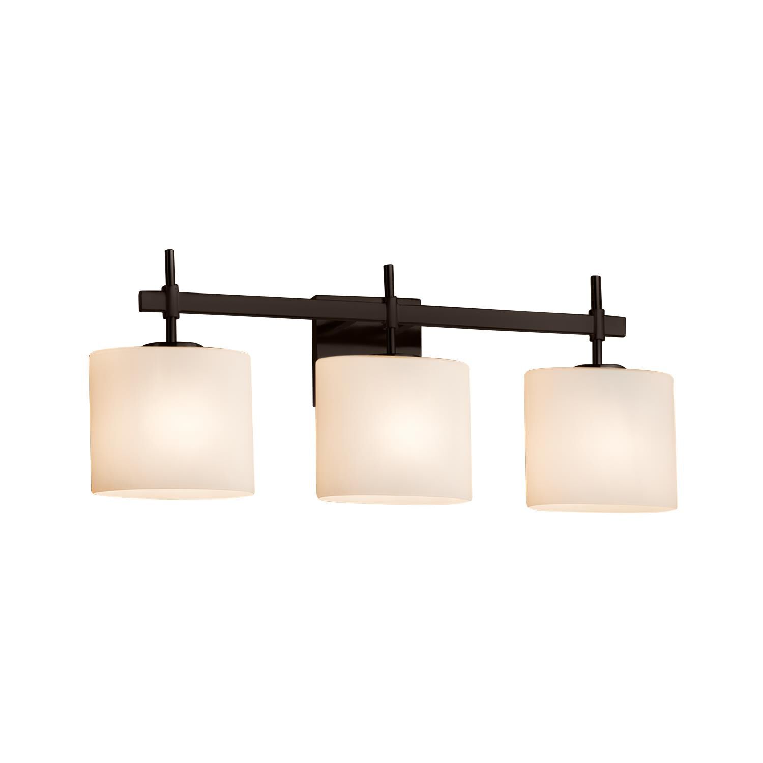 Fusion 24 Inch 3 Light Bath Vanity Light by Justice Design Group