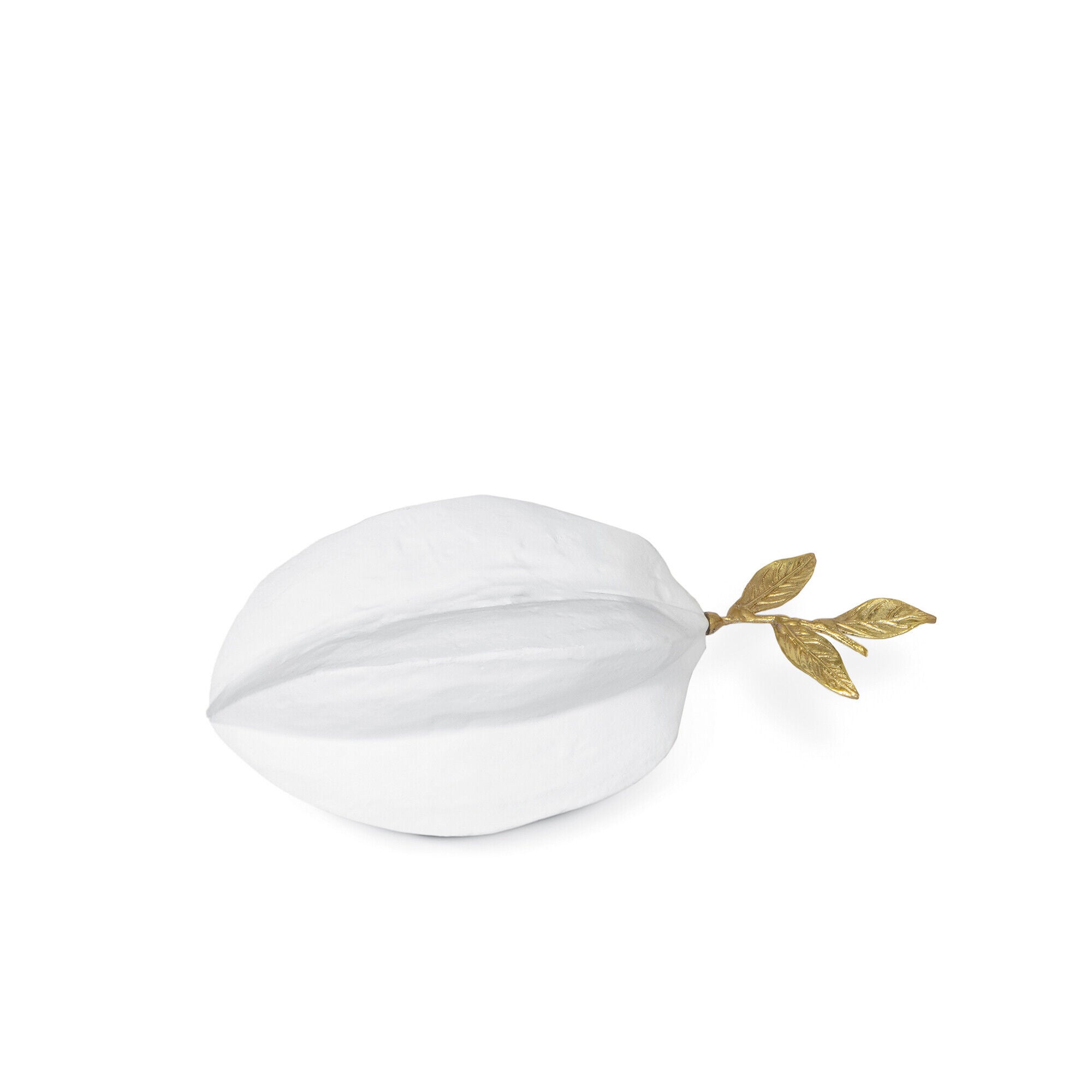 Shown in White finish and - None - shade