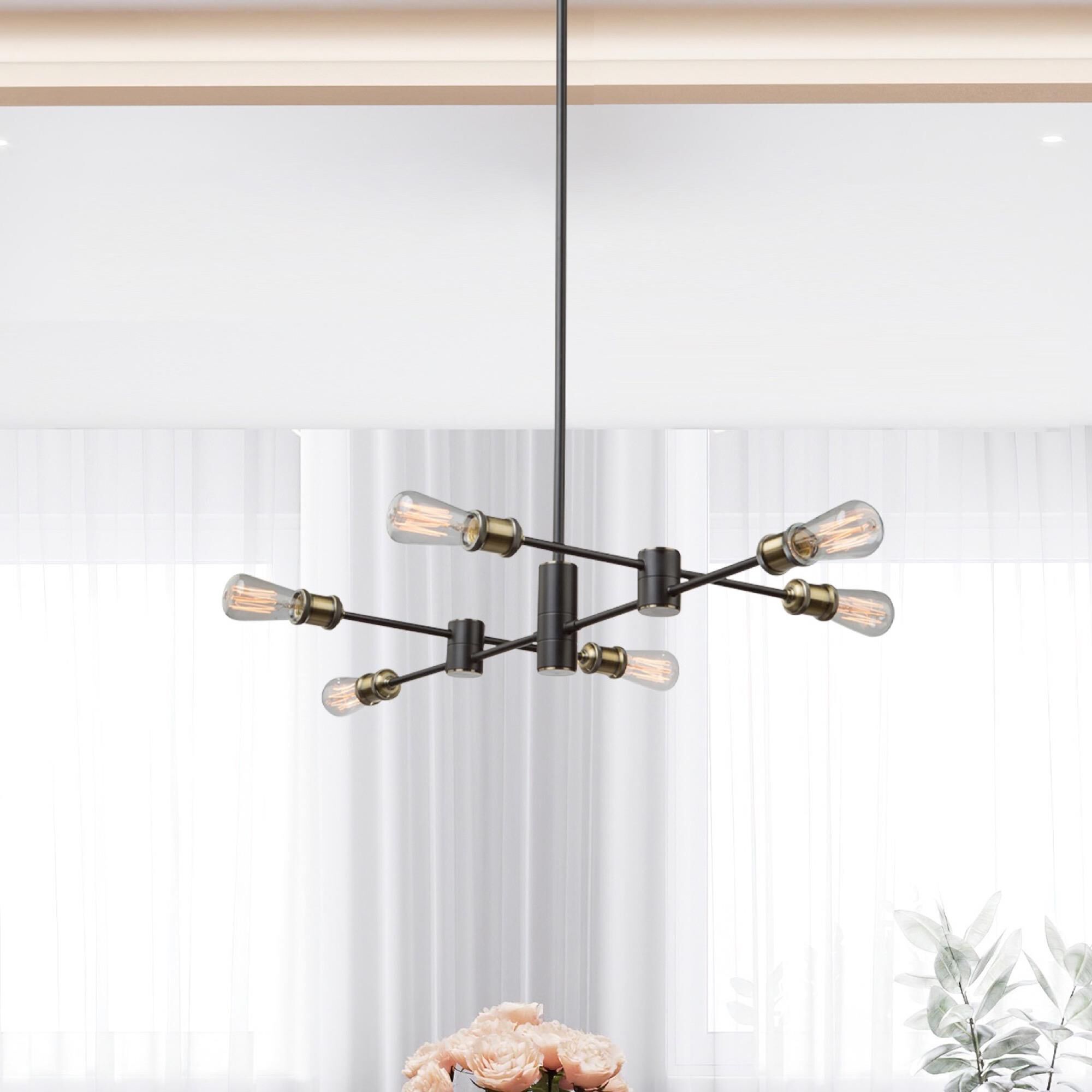 Tribeca 20 Inch 6 Light Mini Chandelier by Artcraft
