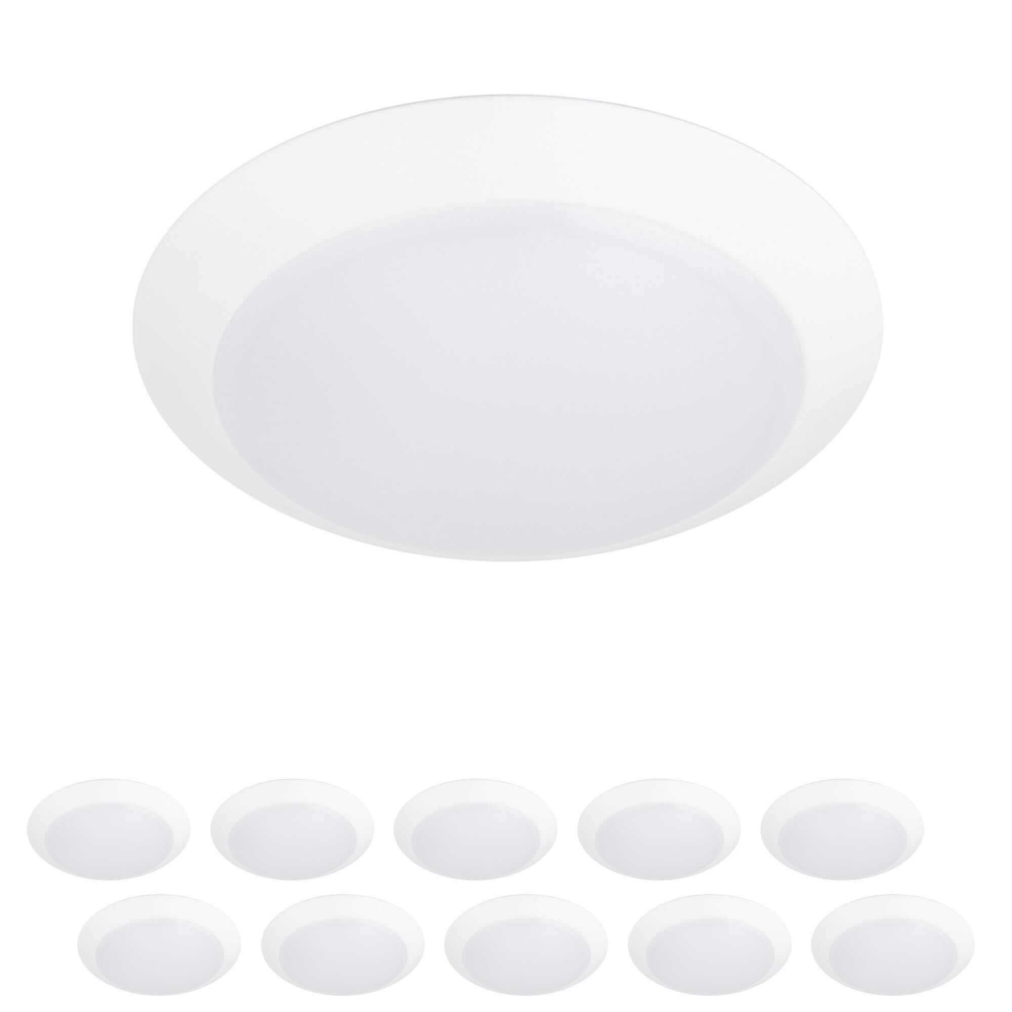 Disc 9 Inch Recessed Lighting Trim Pack of 10 by WAC Lighting