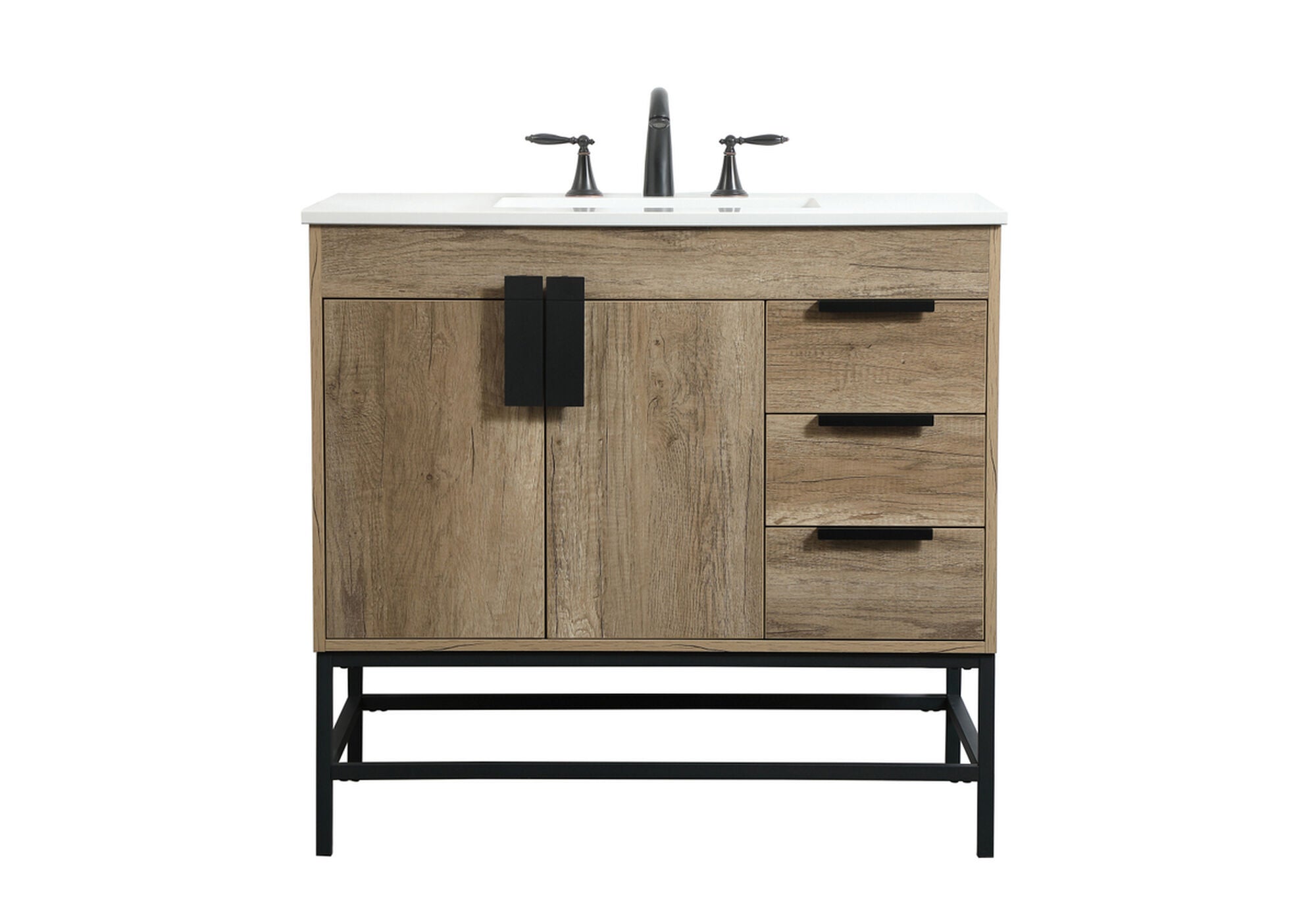 Shown in Natural Oak finish