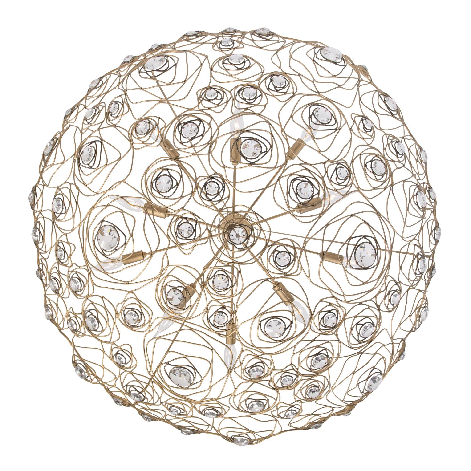 Ethereal Rose Large Pendant by Varaluz