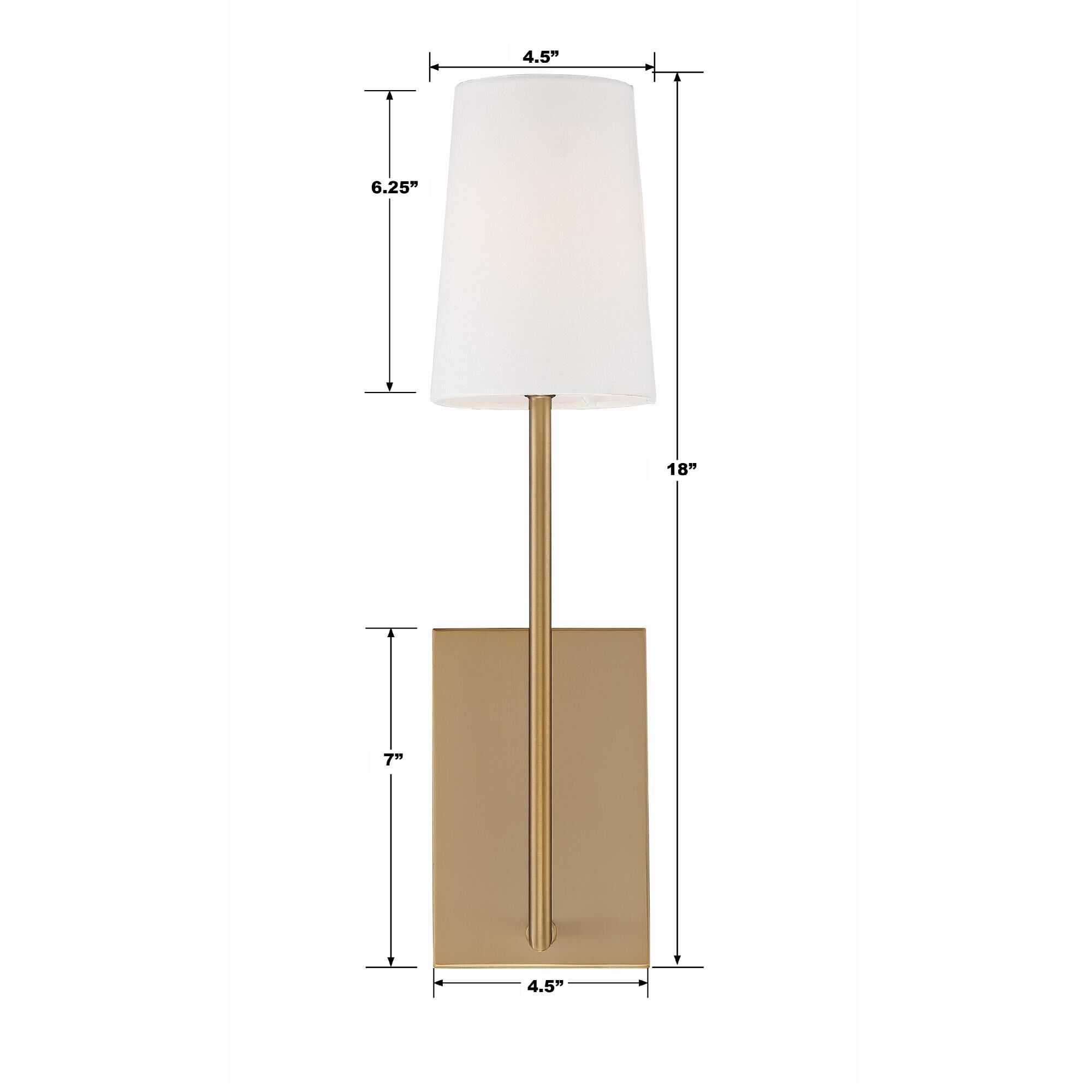 Crystorama Lena 18 Inch Wall Sconce