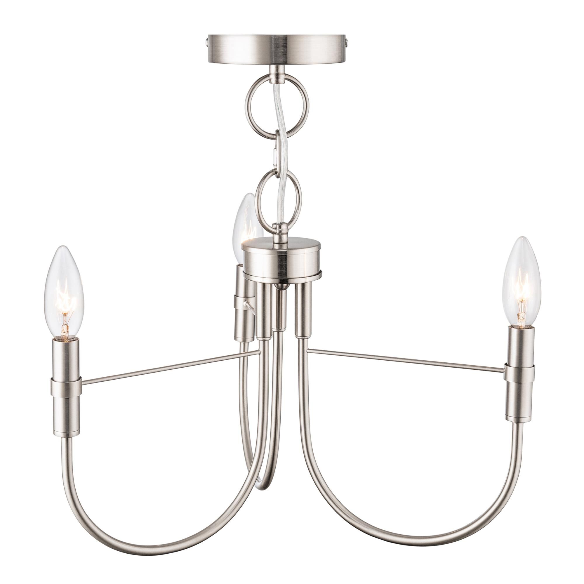 Shown in Brushed Nickel finish