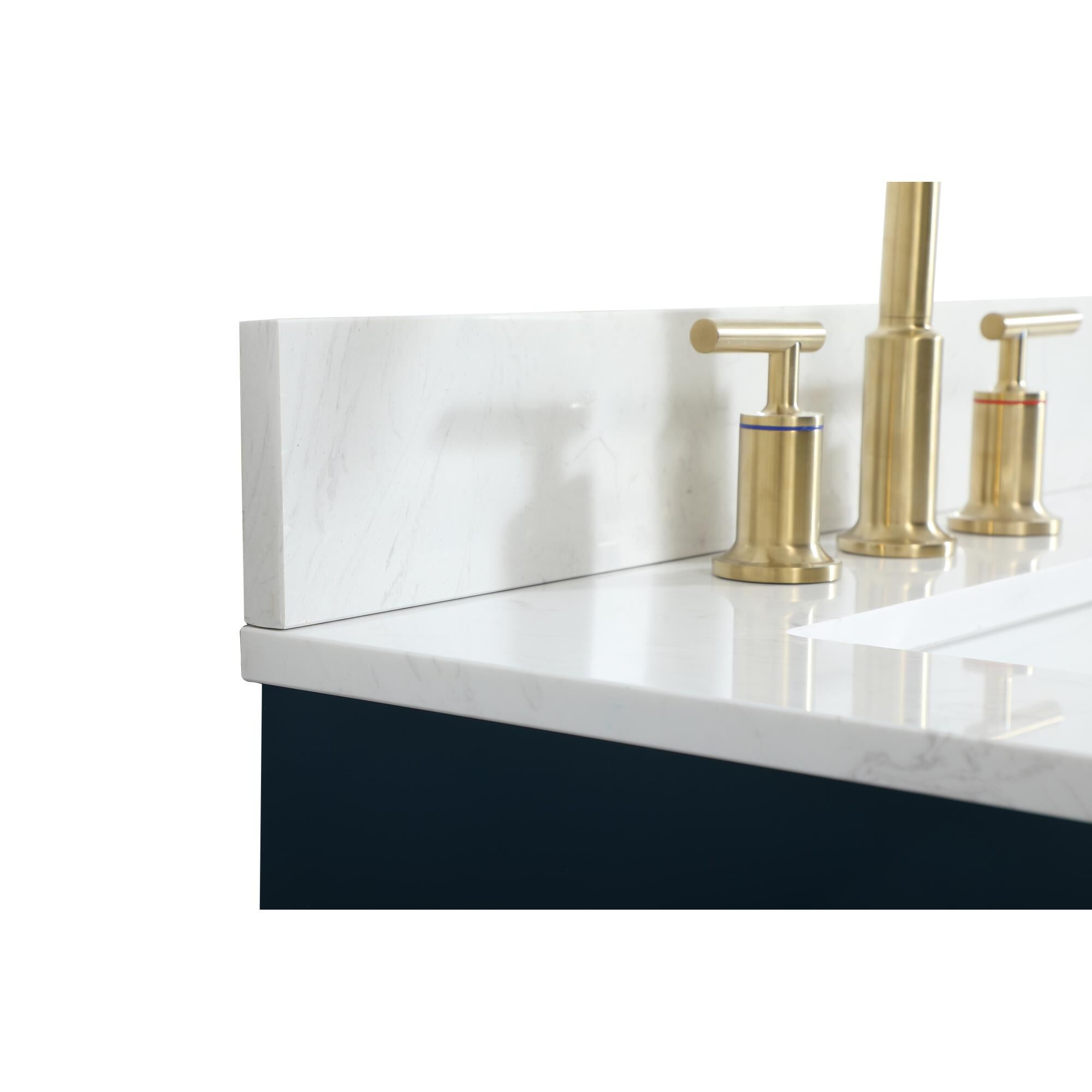 Shown in Blue finish