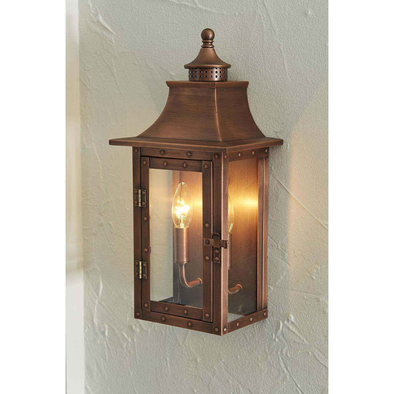 St. Charles 16 Inch Tall 2 Light Outdoor Wall Light by Acclaim Lighting