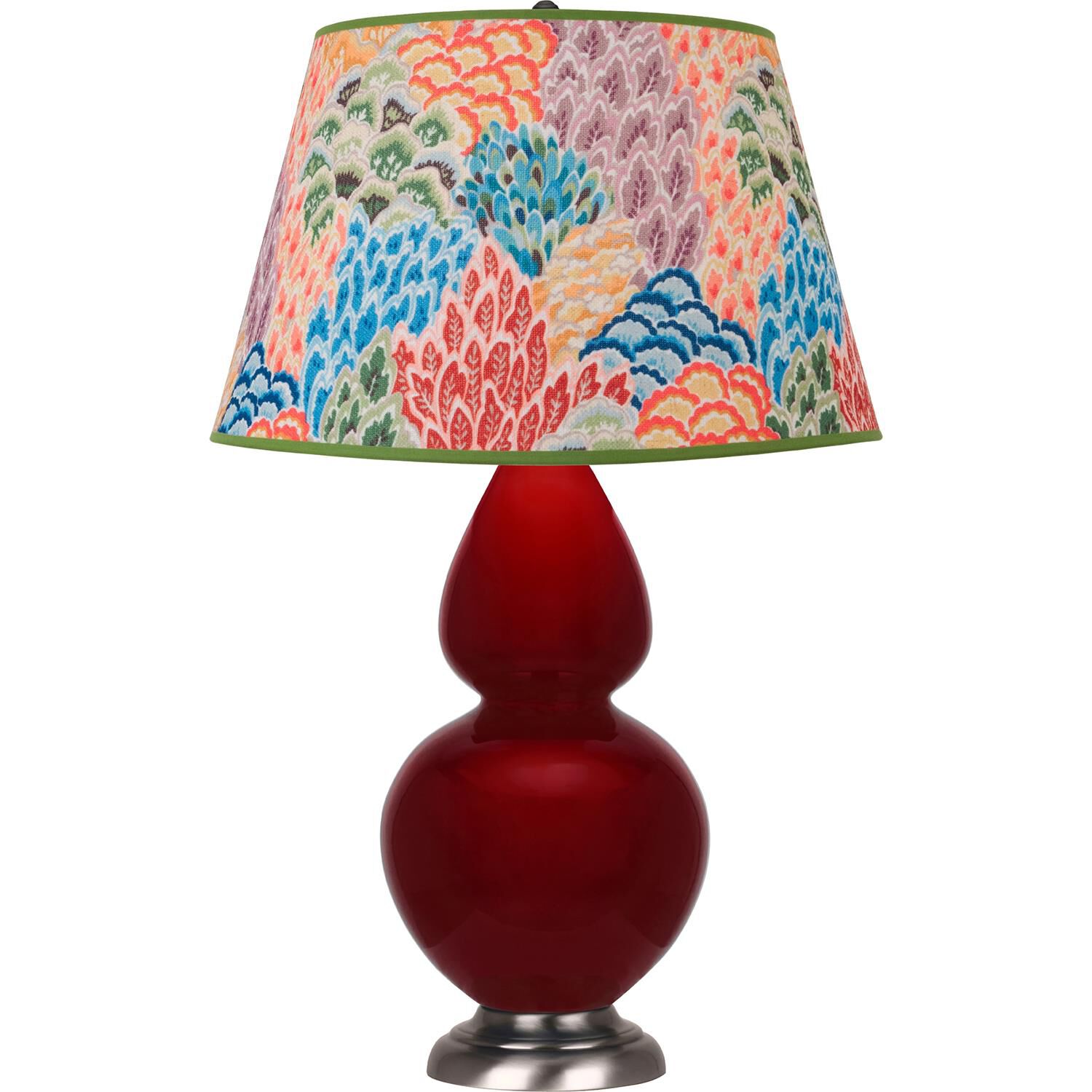 Double Gourd 31 Inch Table Lamp by Robert Abbey