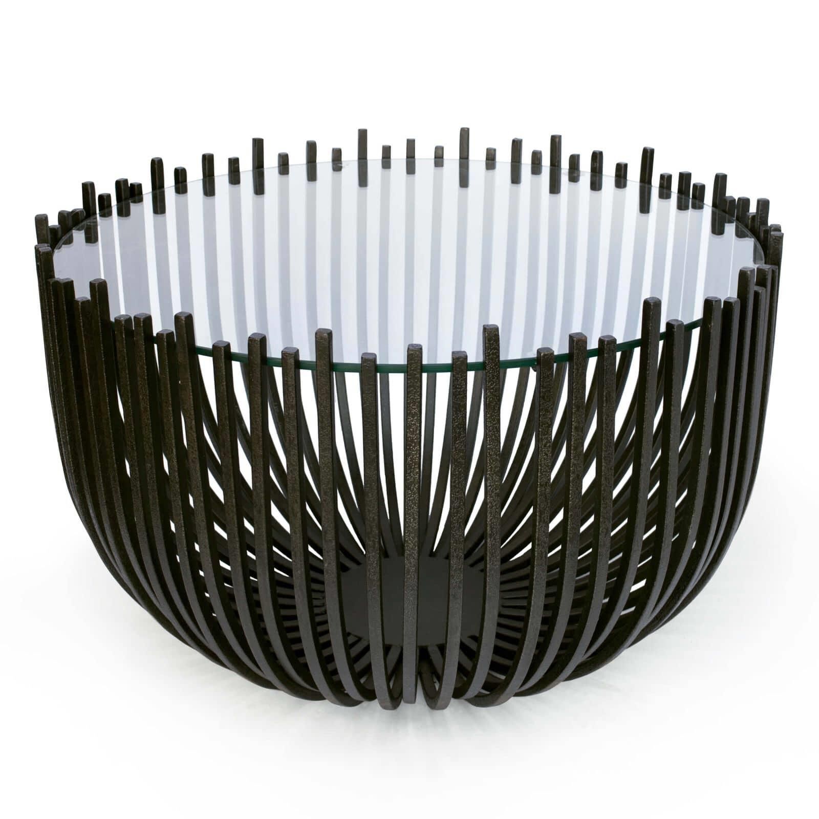 Webbed 30 Inch Coffee Table by Regina Andrew