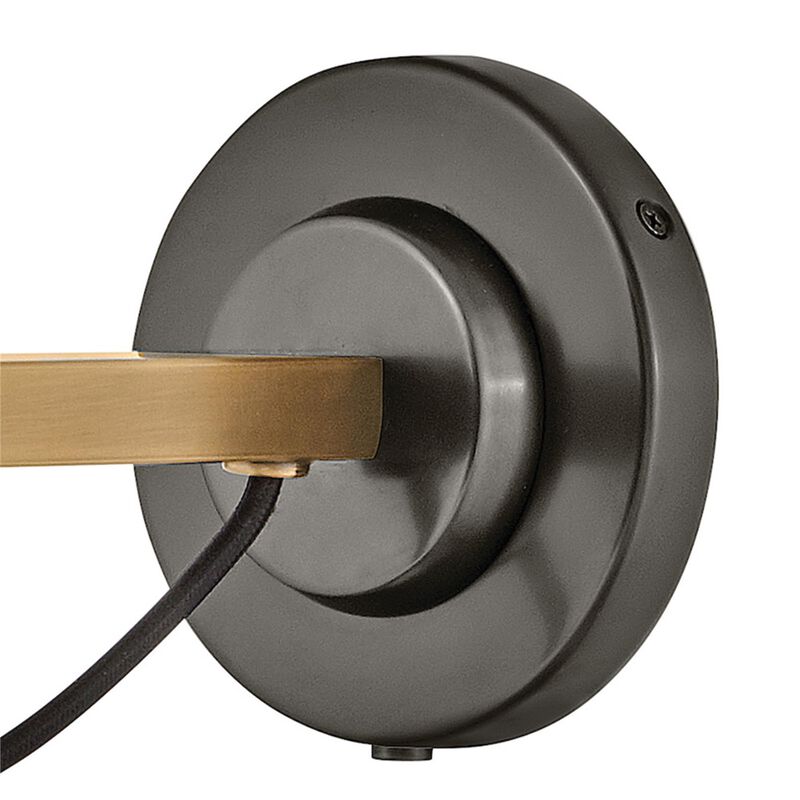 Spence Medium Wall Swing Lamp by Hinkley