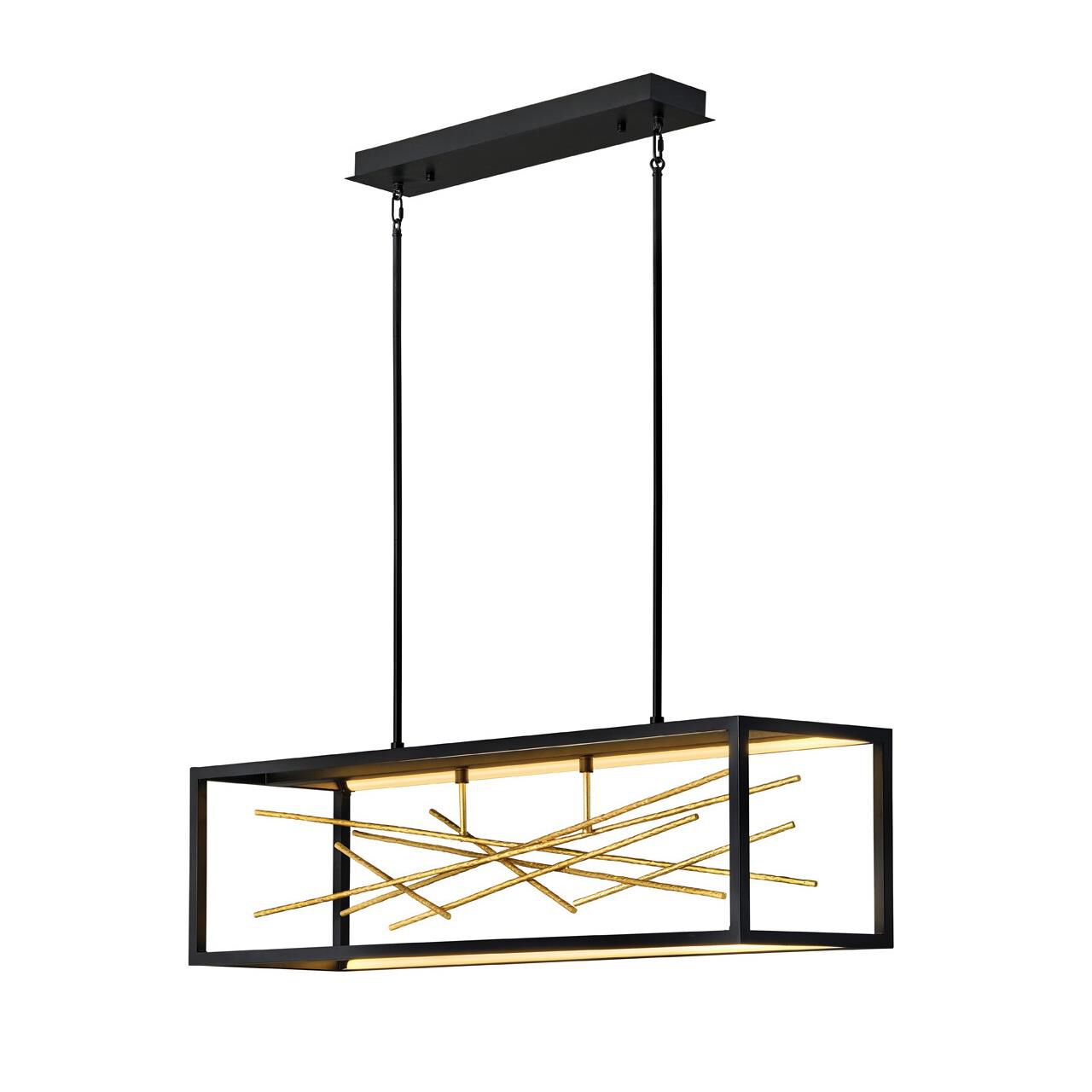Styx 45 Inch 1 Light LED Linear Suspension Light by Fredrick Ramond