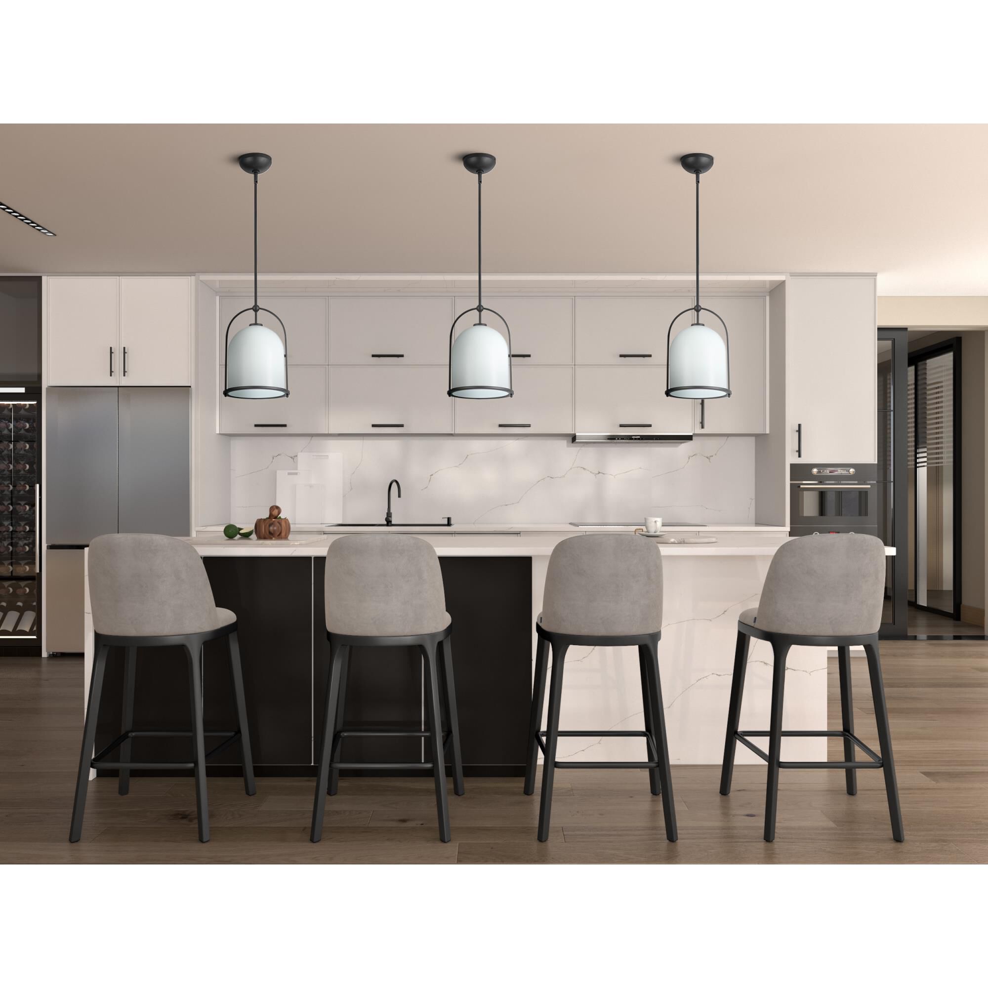 Shown in Black finish