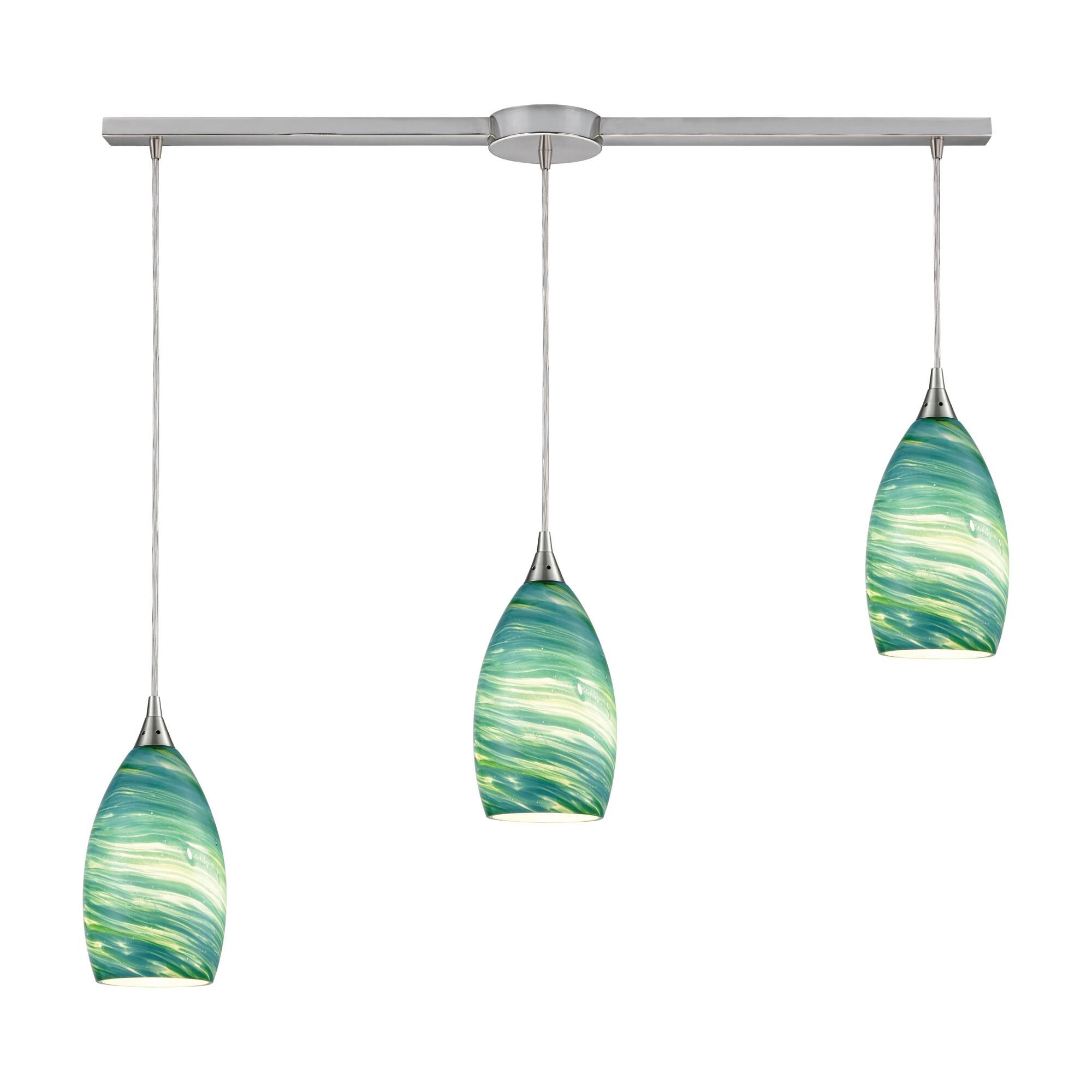 Collanino 38 Inch 3 Light Linear Suspension Light by ELK Lighting