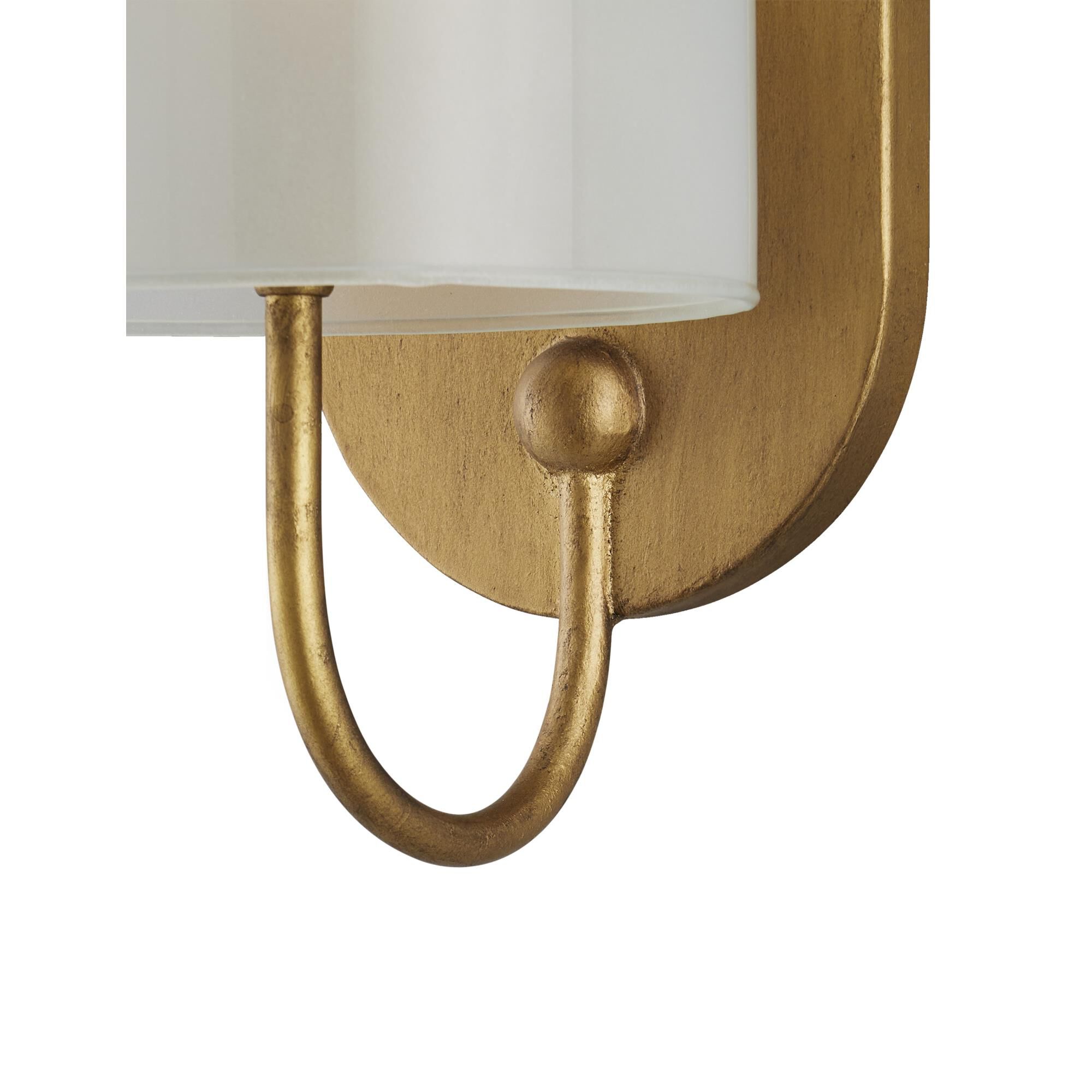 Currey and Company Glacier 16 Inch Wall Sconce