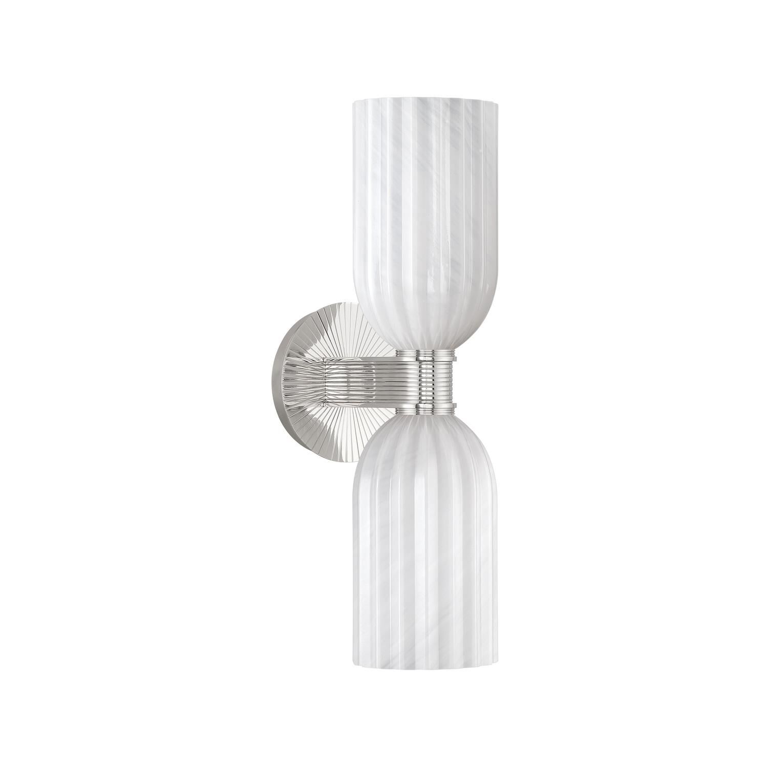 Lotus 17 Inch Wall Sconce by Crystorama