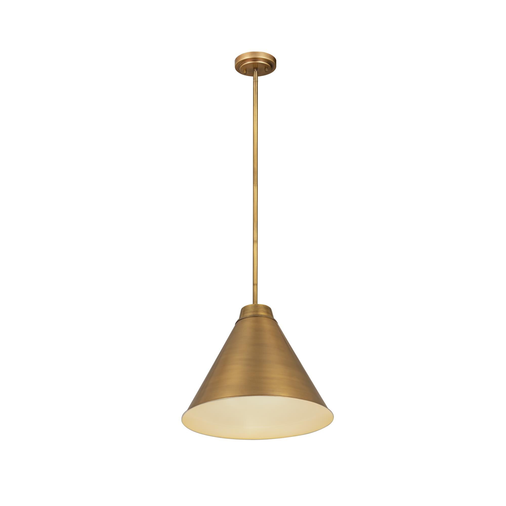 Shown in Rubbed Brass finish and Iron glass and Iron shade