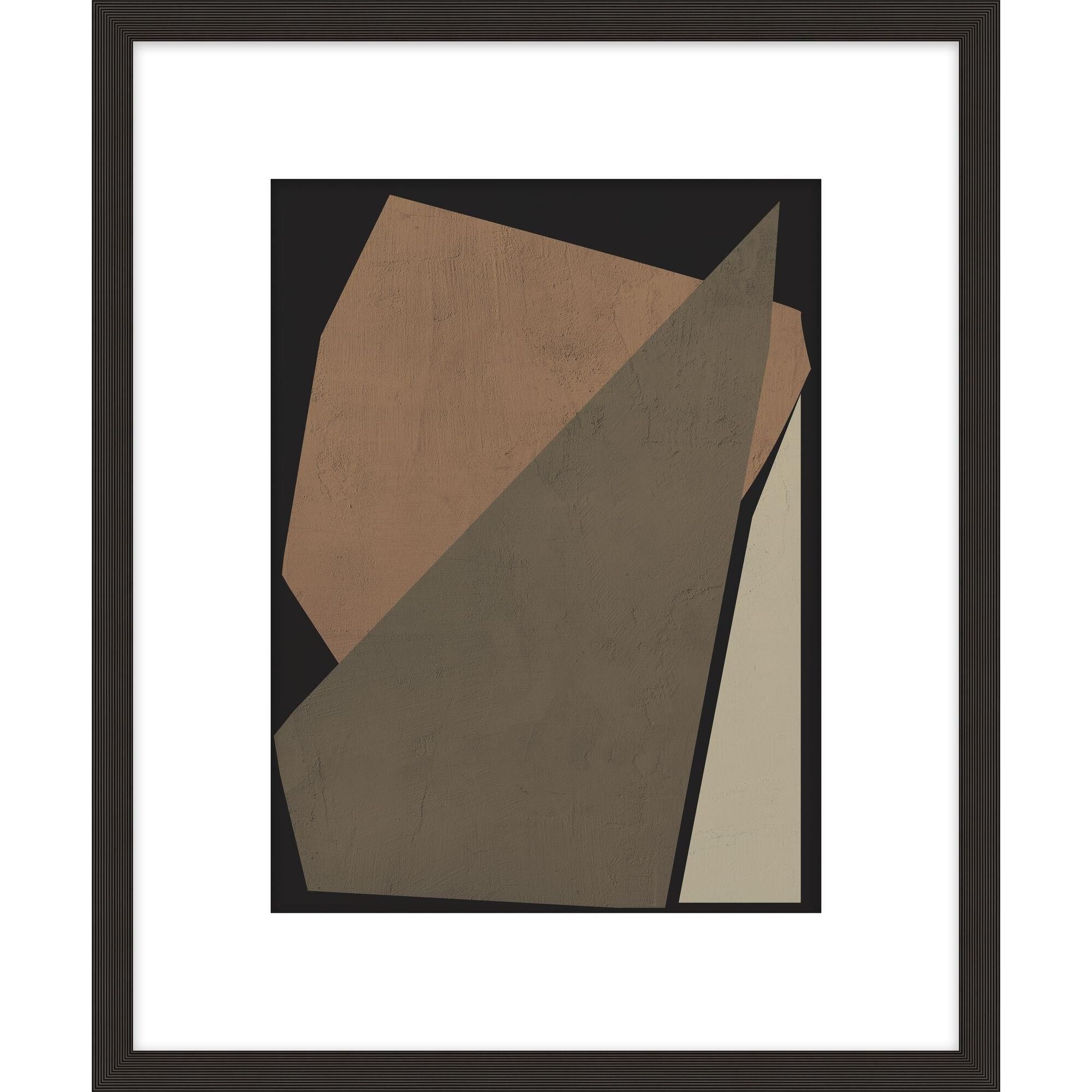 Studio L57 Schemata Texture And Shapes Print by LEVEL57