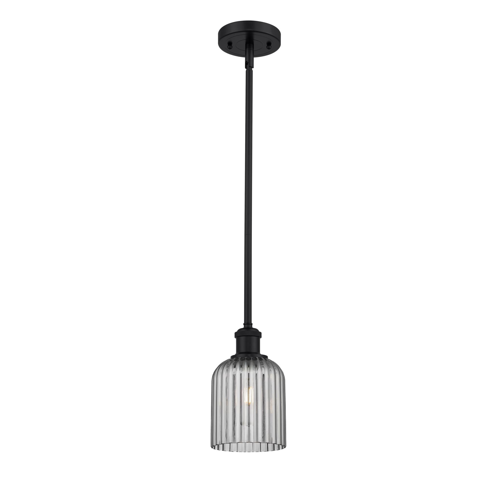 Shown in Matte Black finish and Light Smoke shade