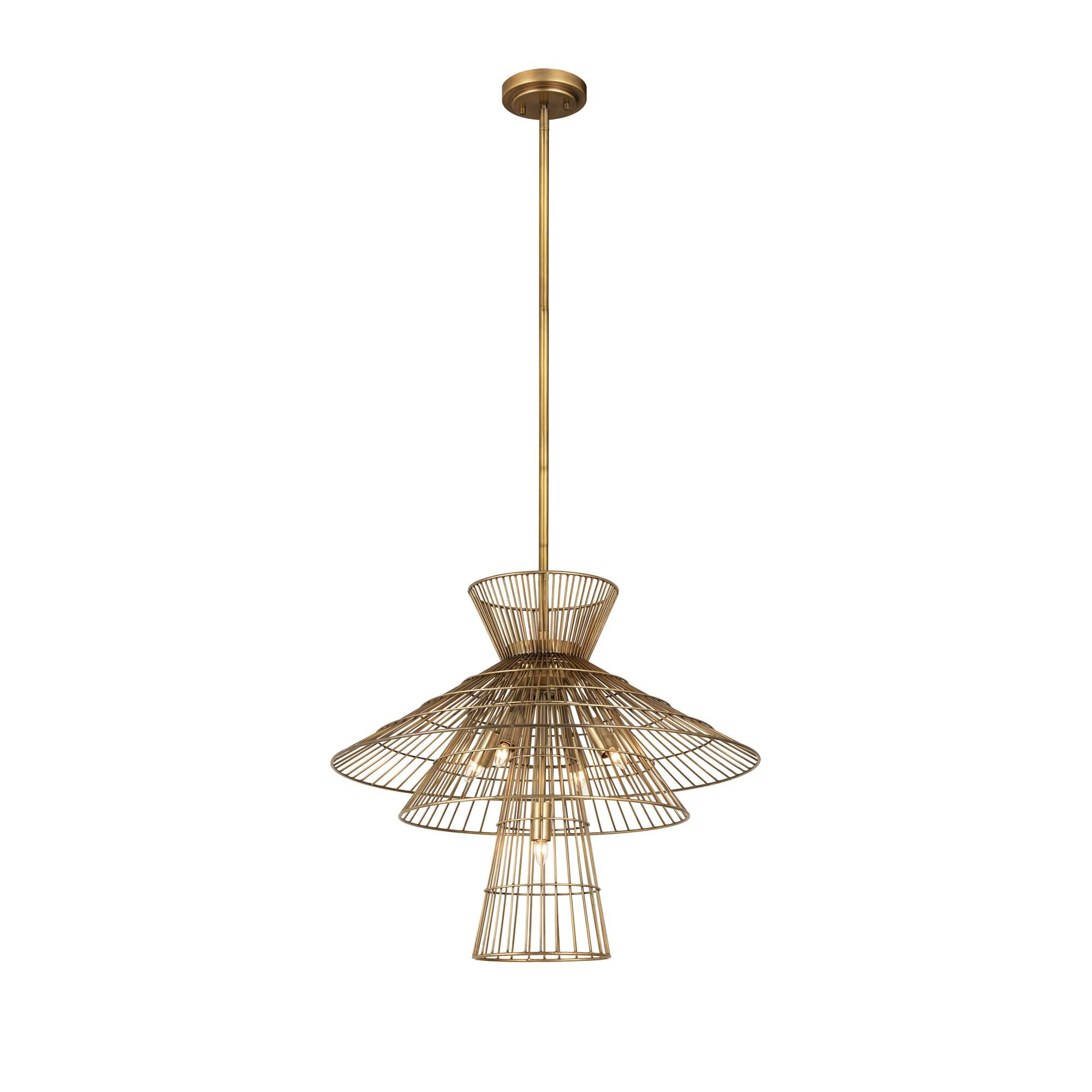 Shown in Rubbed Brass finish and Iron glass and Iron shade