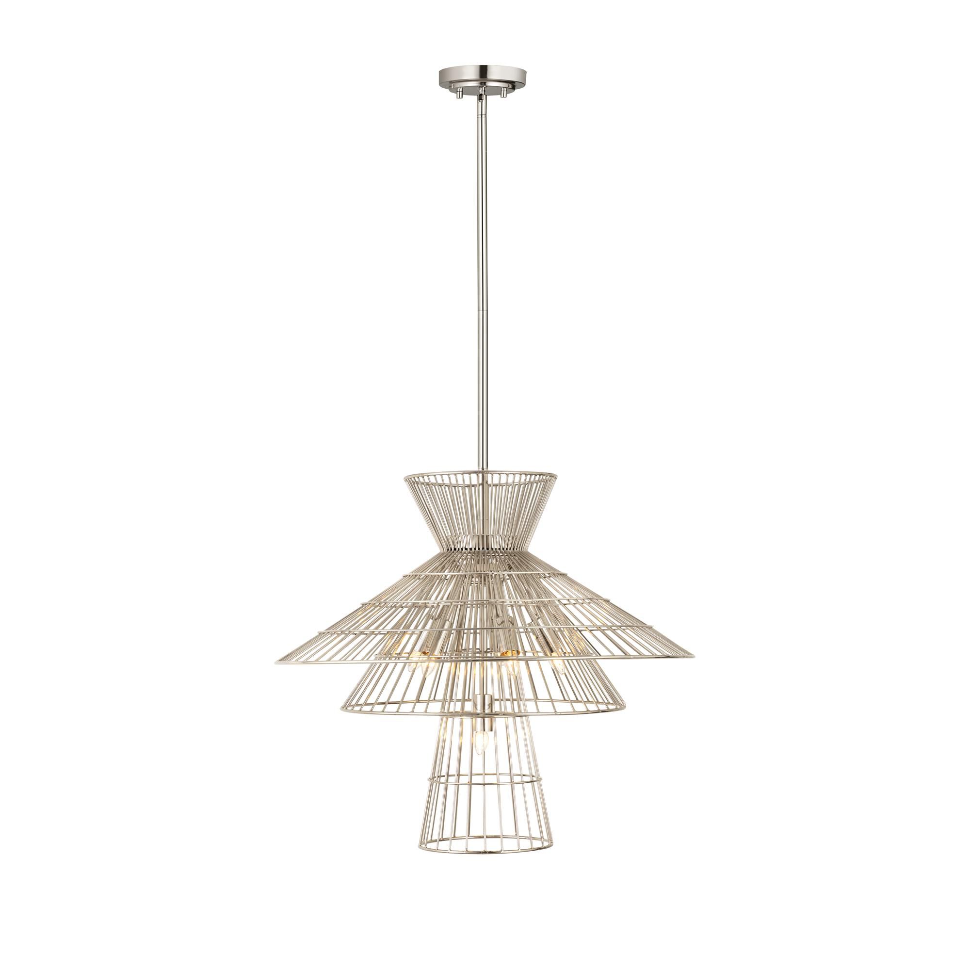 Alito 25 Inch 6 Light Chandelier by Z-Lite