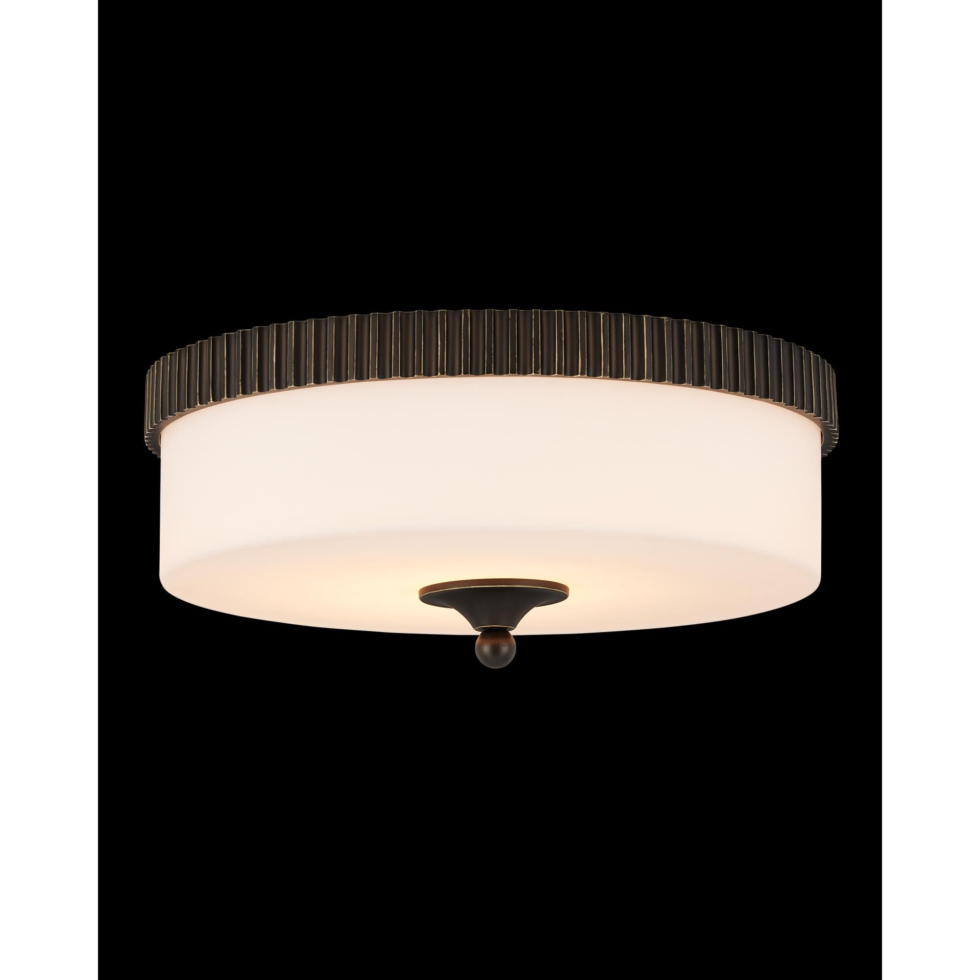 Barry Goralnick Bryce 16 Inch Flush Mount by Currey and Company