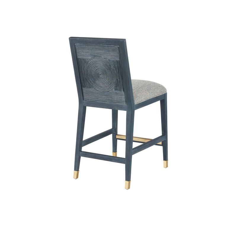Santos 18 Inch Stool by Currey and Company
