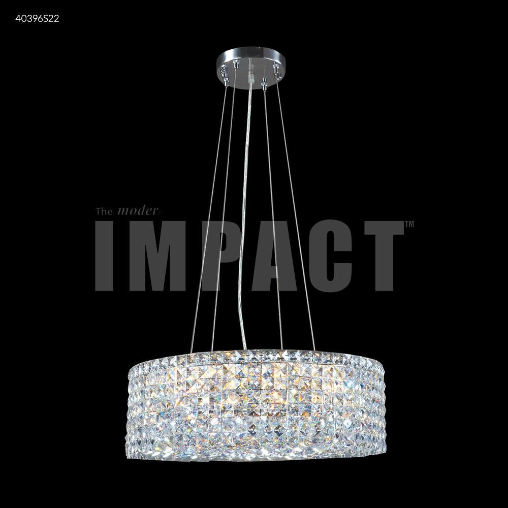 Contemporary 20 Inch 16 Light Mini Chandelier by James R. Moder
