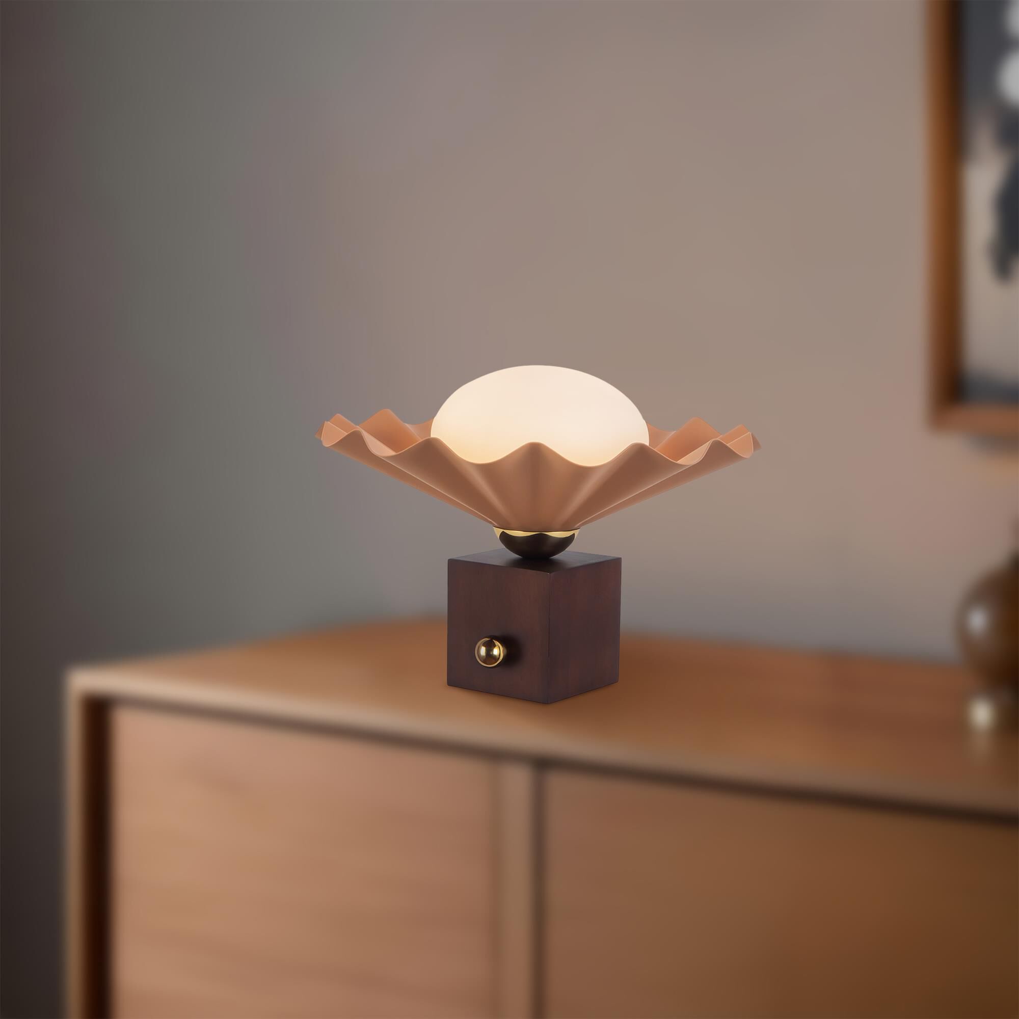 Jason Koharik Furrow Table Lamp by Alora Lighting