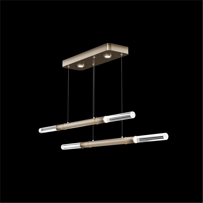 Antonia 71 Inch Linear Chandelier by Fine Art Handcrafted Lighting