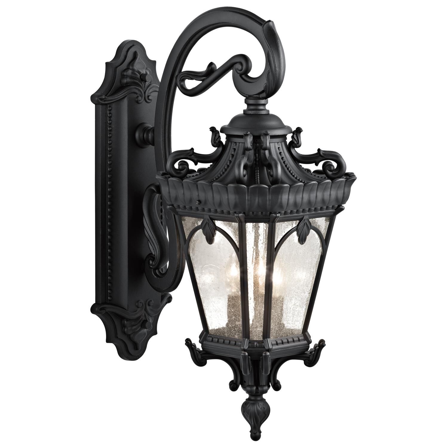 Tournai 29 Inch Tall 3 Light Outdoor Wall Light by Kichler Lighting