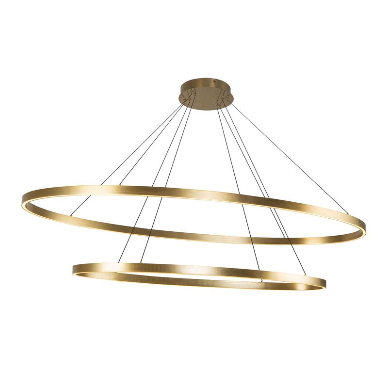 Ovale 28 Inch Chandelier Kuzco Lighting