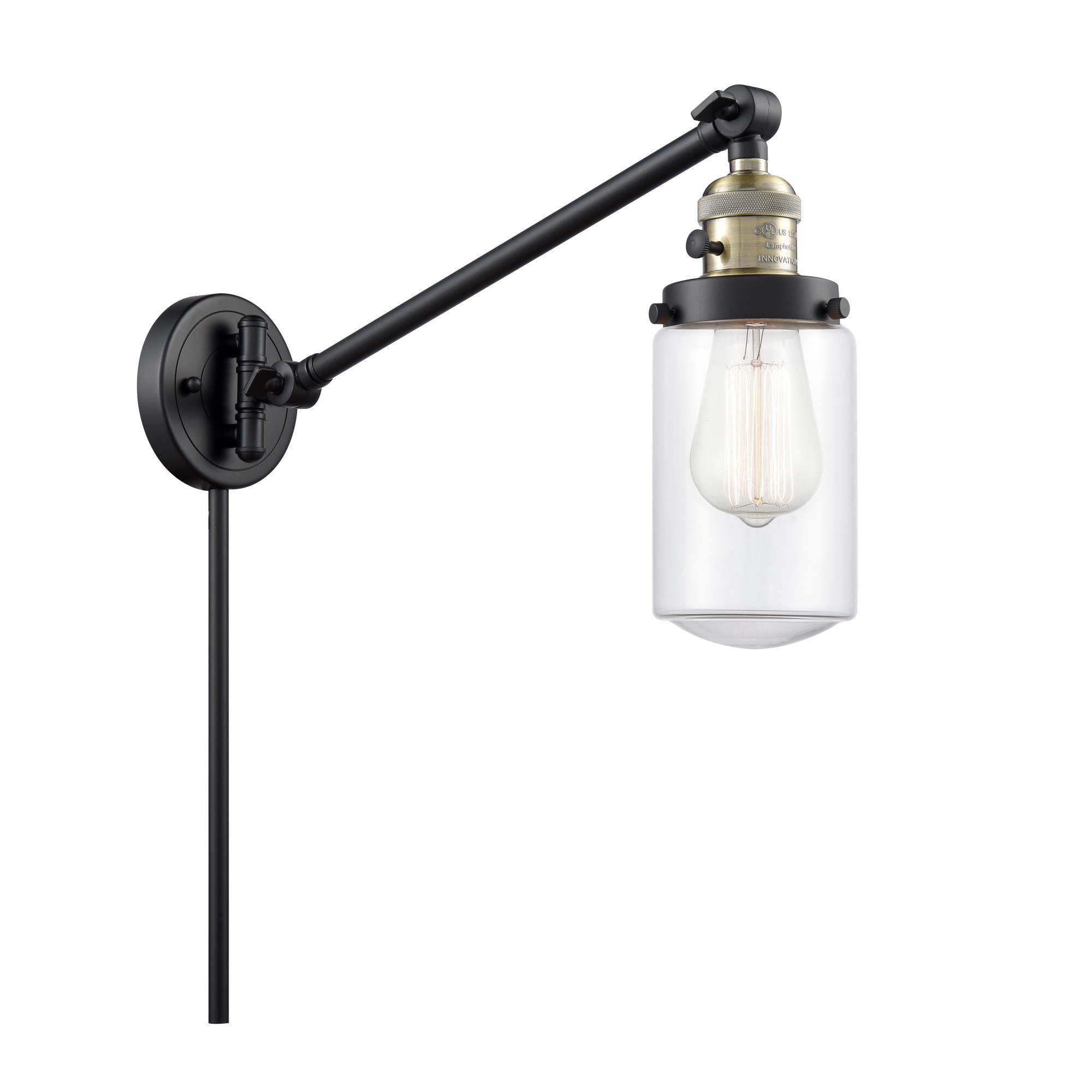 Bruno Marashlian Dover Wall Swing Lamp by Innovations Lighting