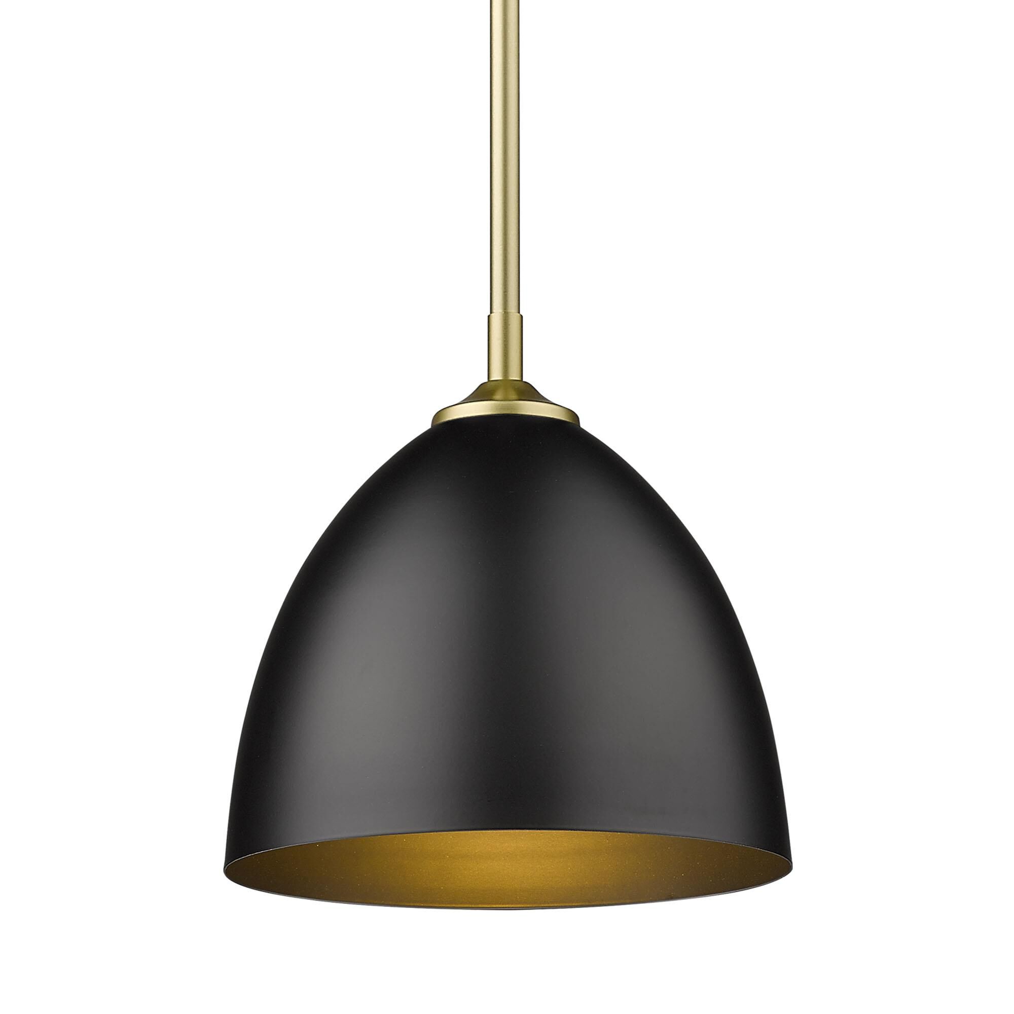 Zoey 9 Inch Mini Pendant by Golden Lighting