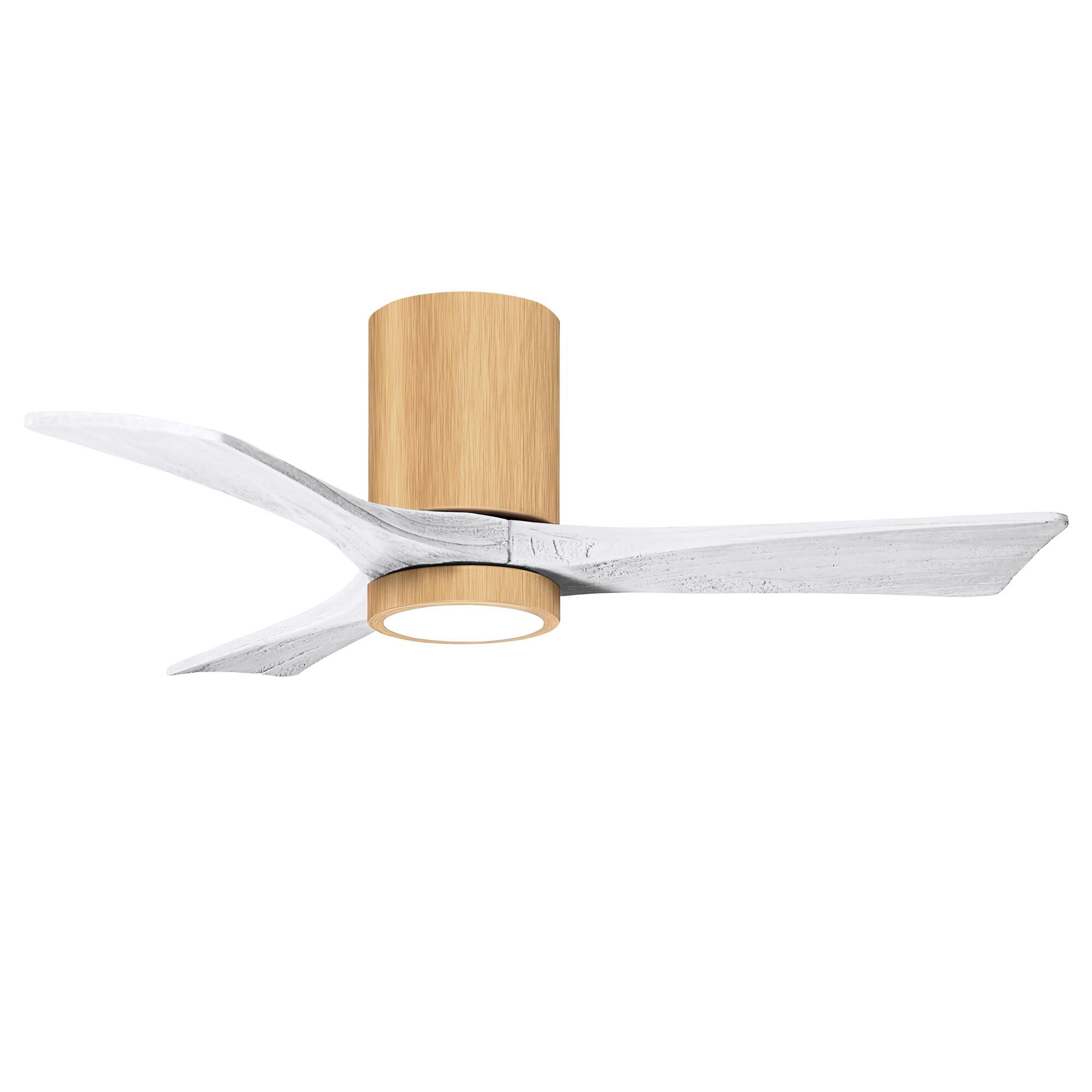 Irene 42 Inch Flush Mount Fan with Light Kit by Matthews Fan Company