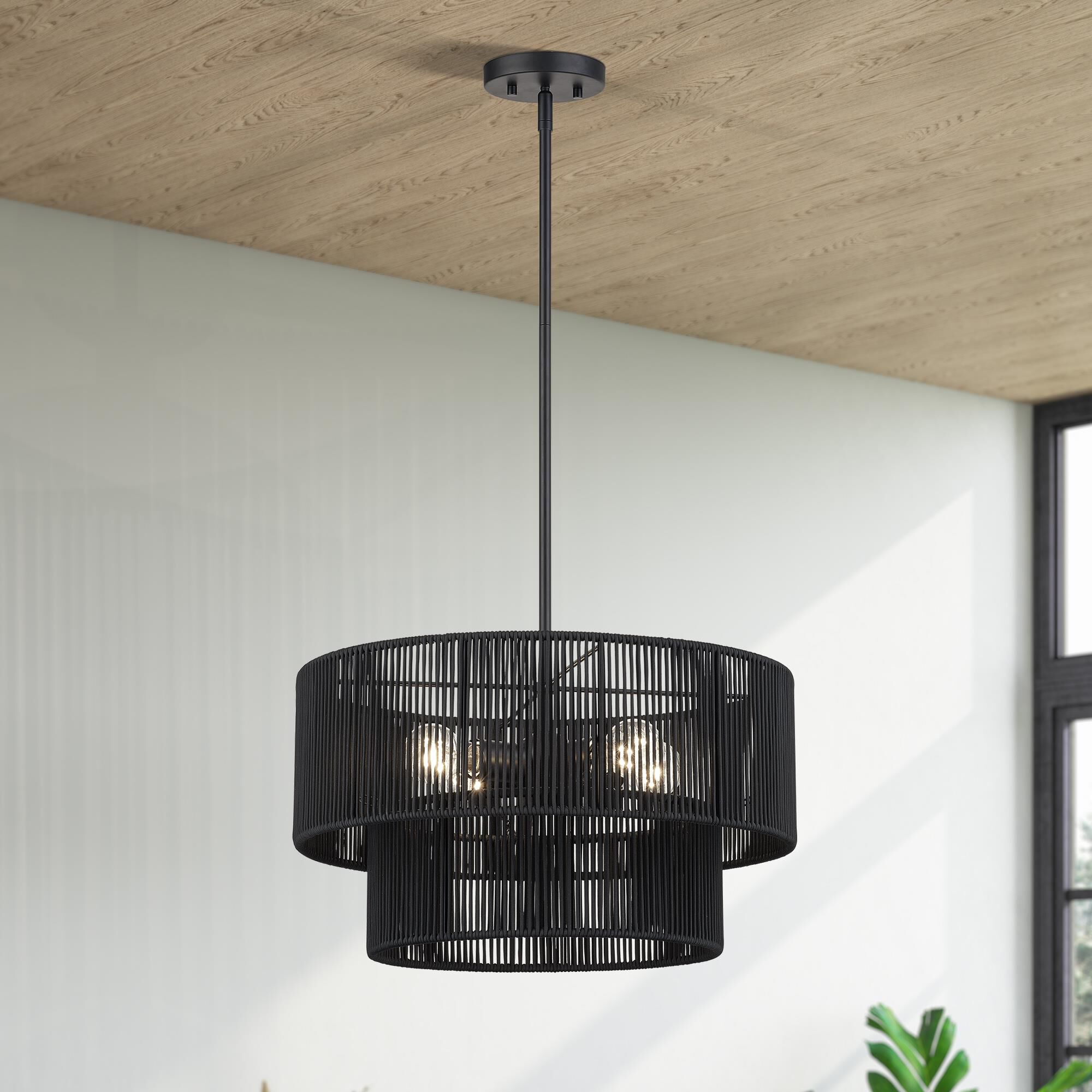Acordia 20 Inch Large Pendant by Livex Lighting