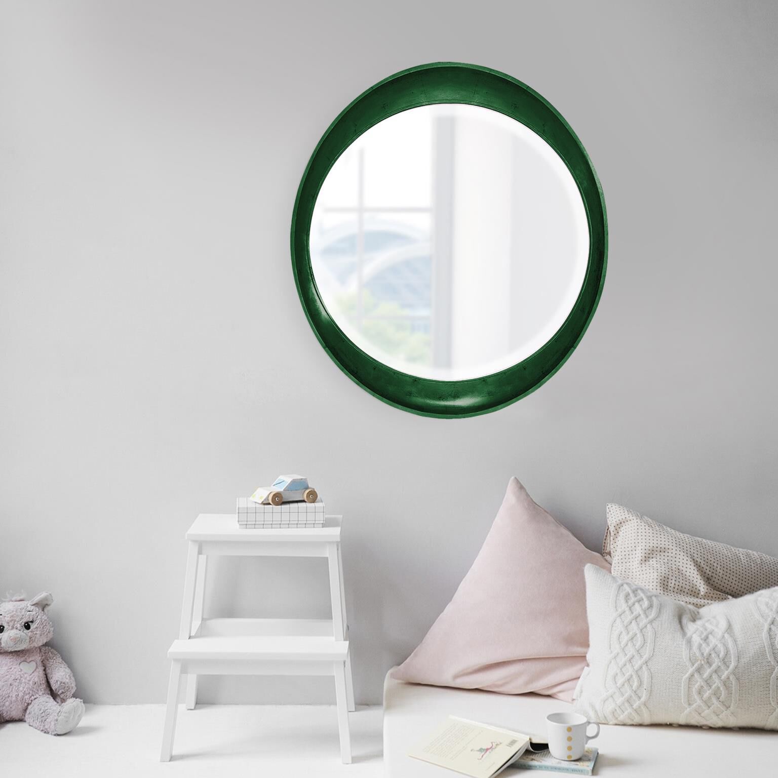 The Ellipse Decorative Mirror by Howard Elliott Collection