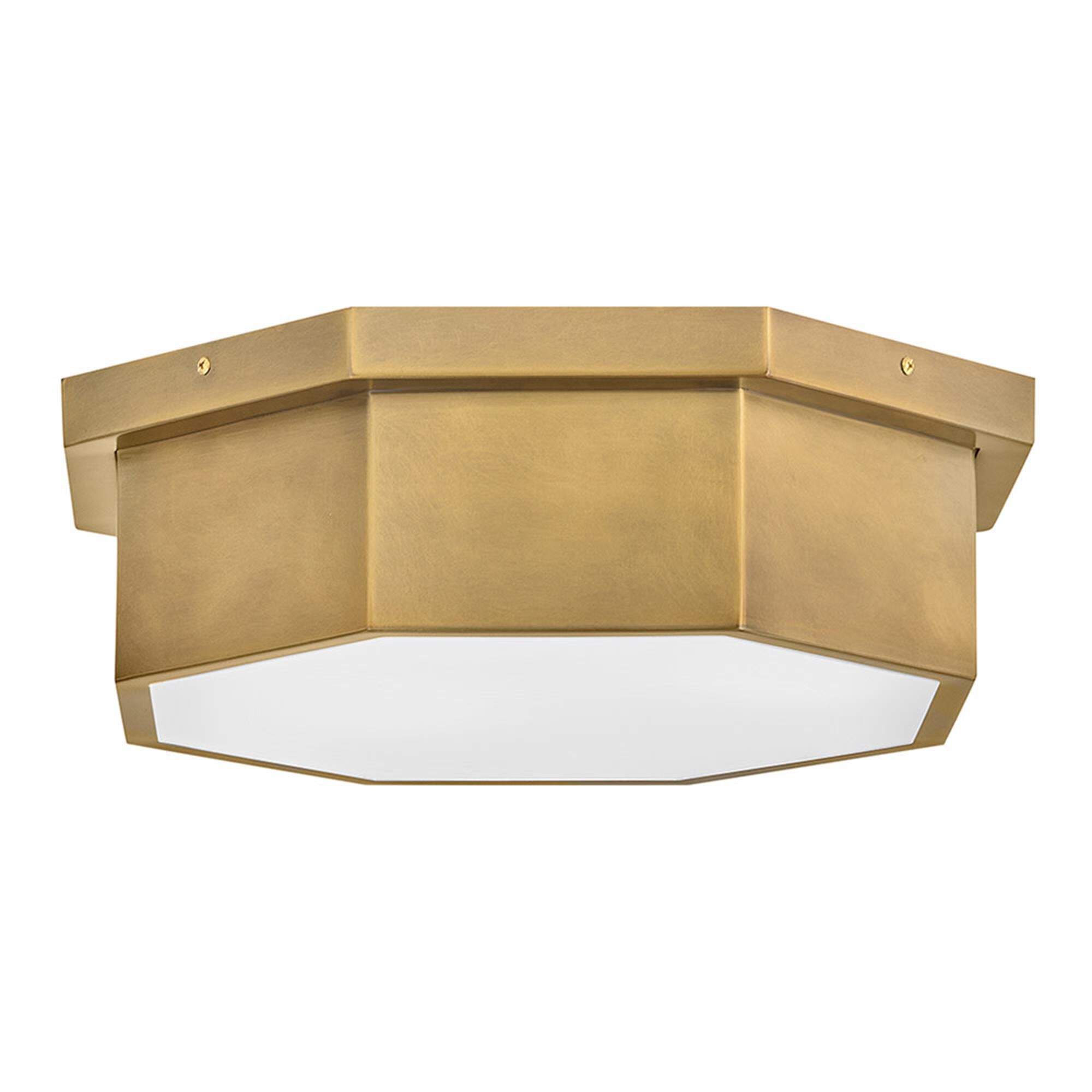 Facet 18 Inch 3 Light Flush Mount,