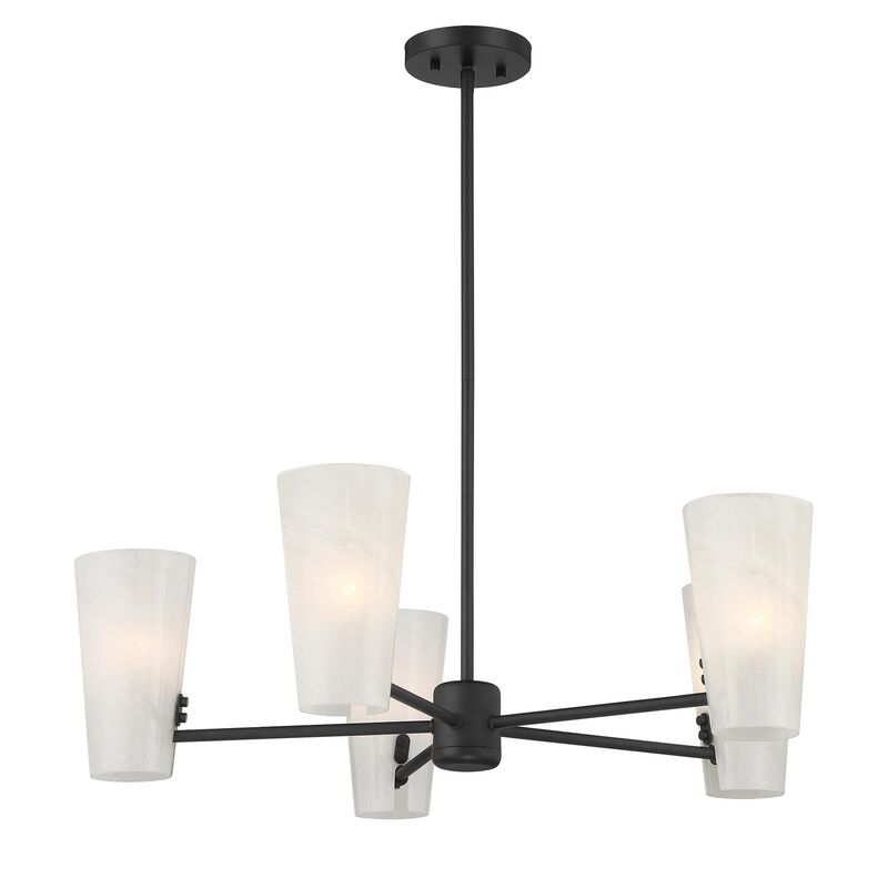 30 Inch Chandelier by Meridian Lighting