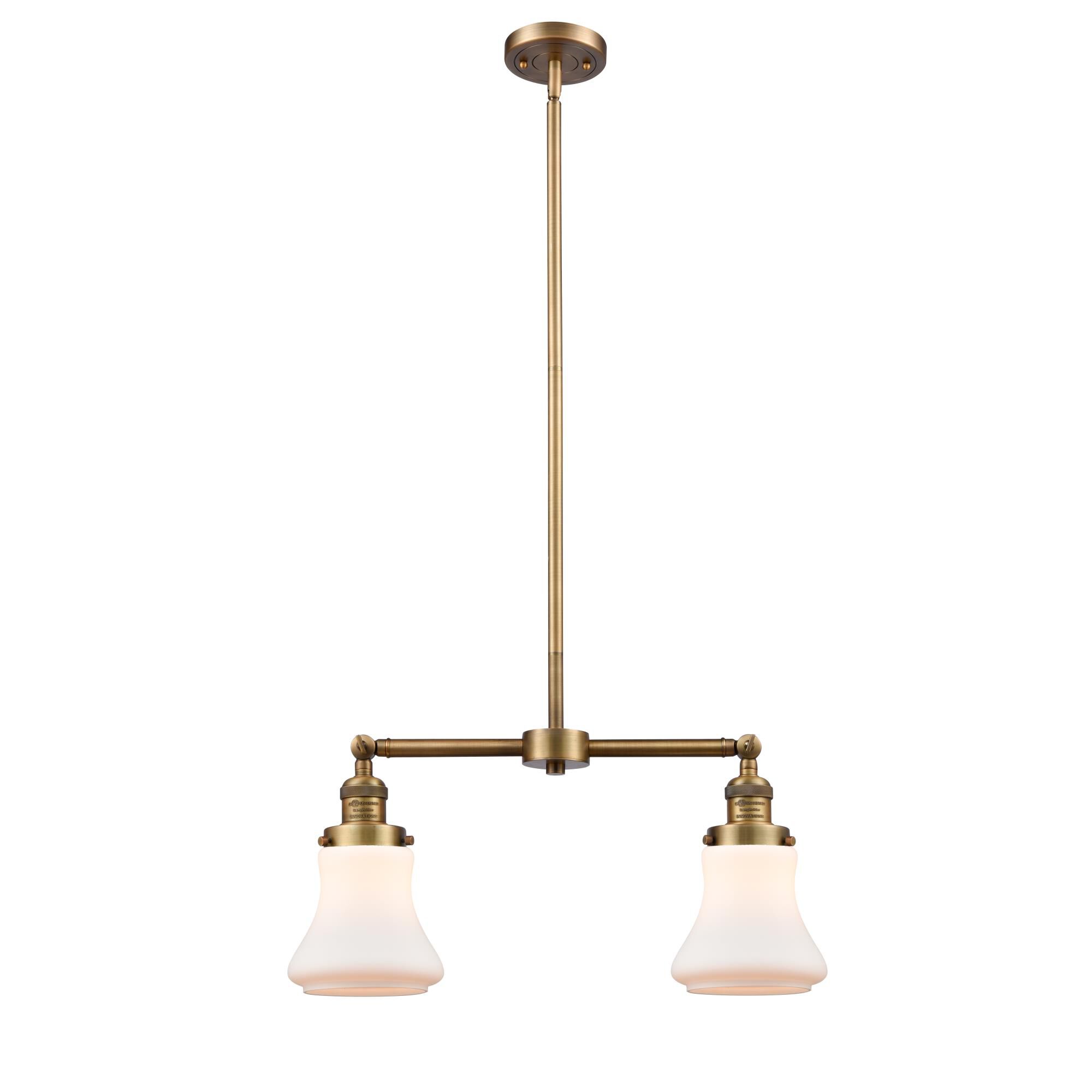 Shown in Brushed Brass finish and Matte White - Hour glass