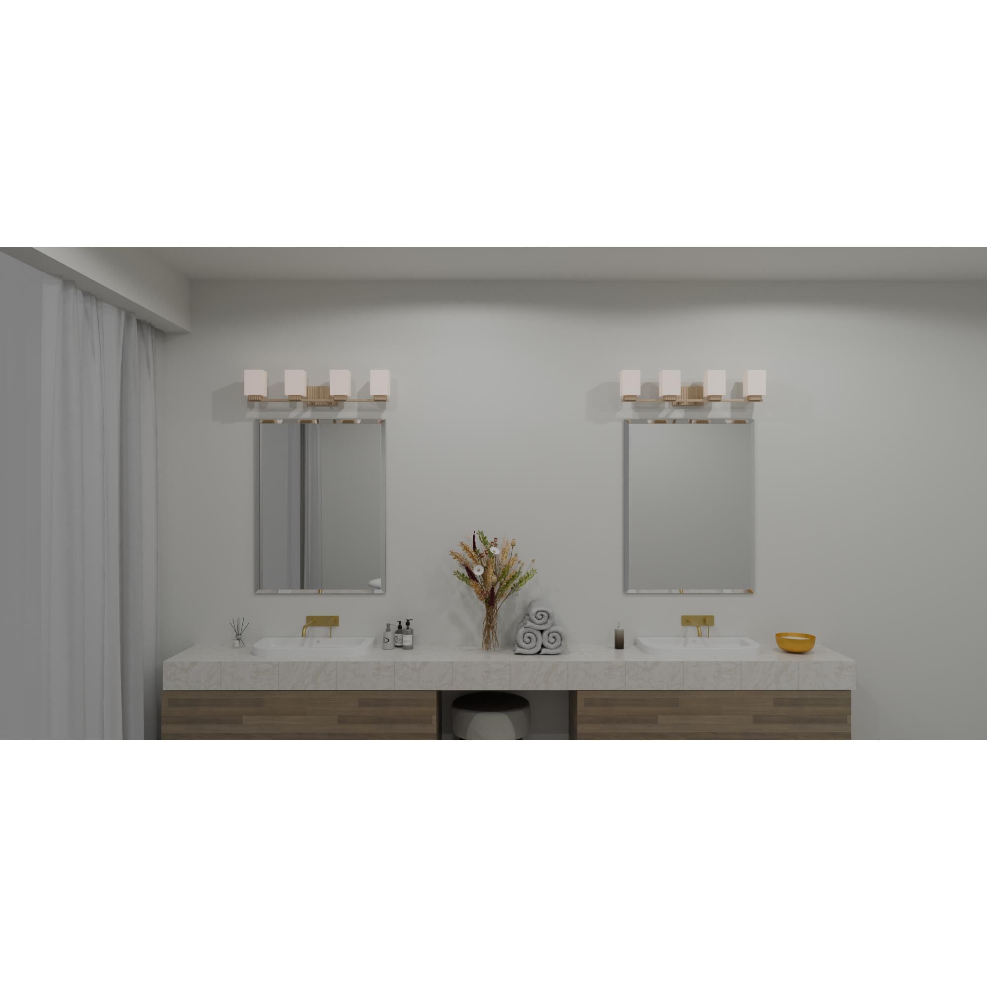 Joyner 32 Inch 4 Light Bath Vanity Light by Quoizel