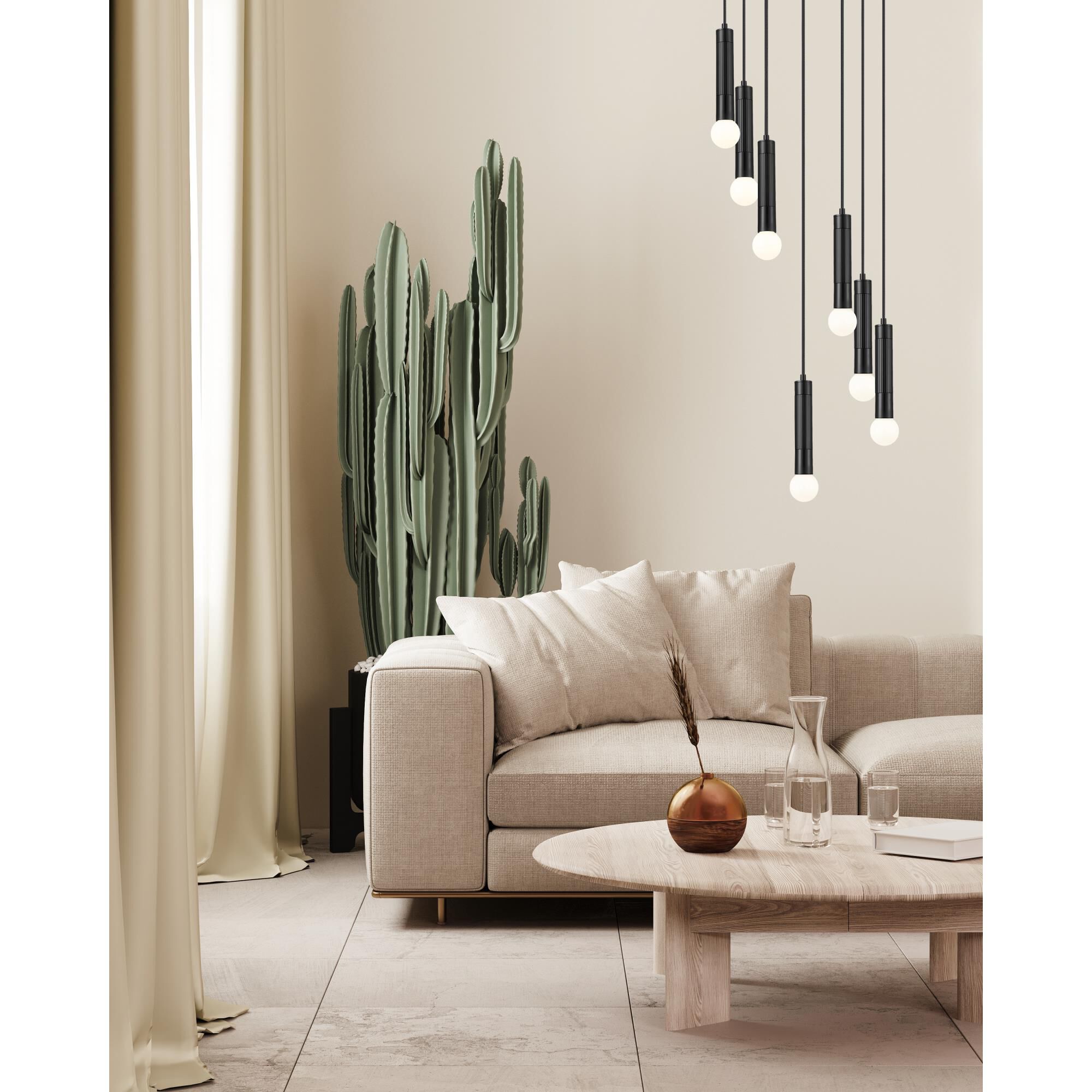Stari 12 Inch Multi Light Pendant by Z Lite