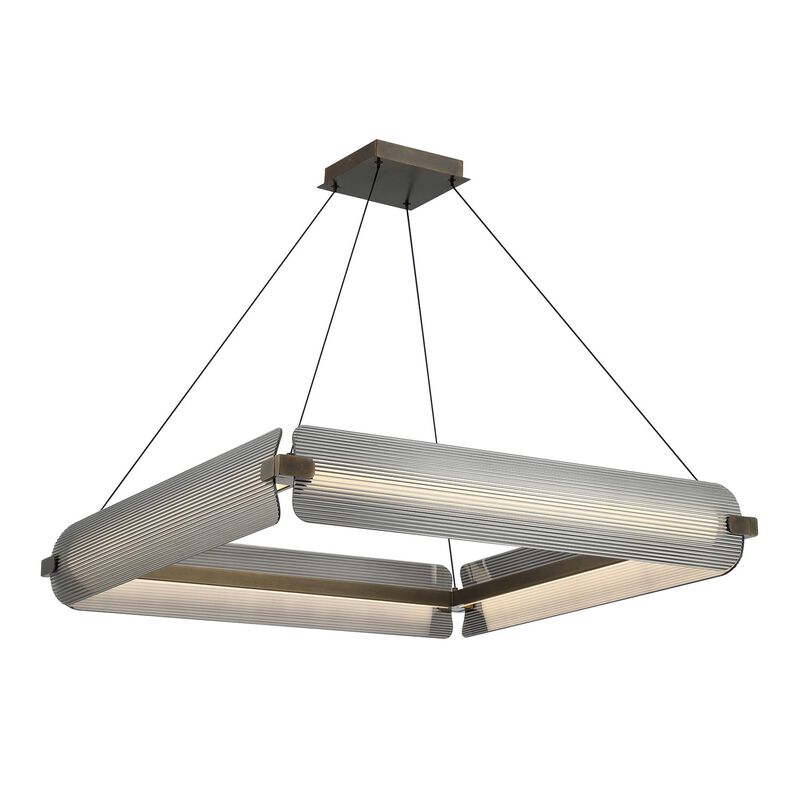 Neoness 34 Inch 4 Light Chandelier by Eurofase Lighting