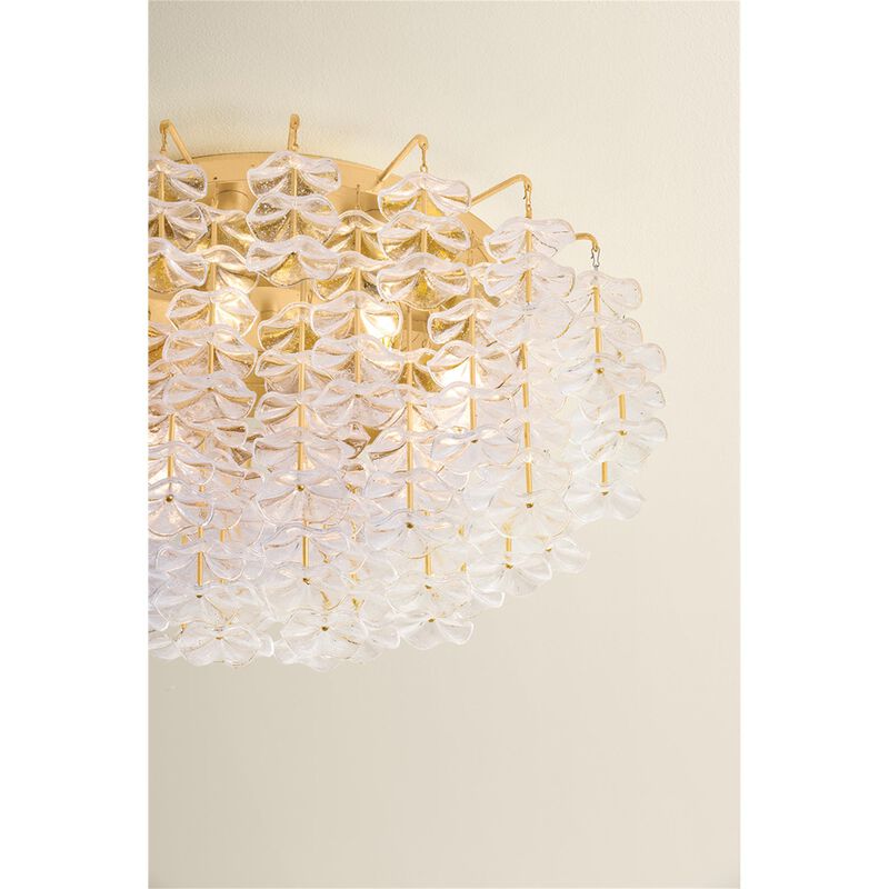 Alsace 36 Inch Semi Flush Mount by Corbett Lighting