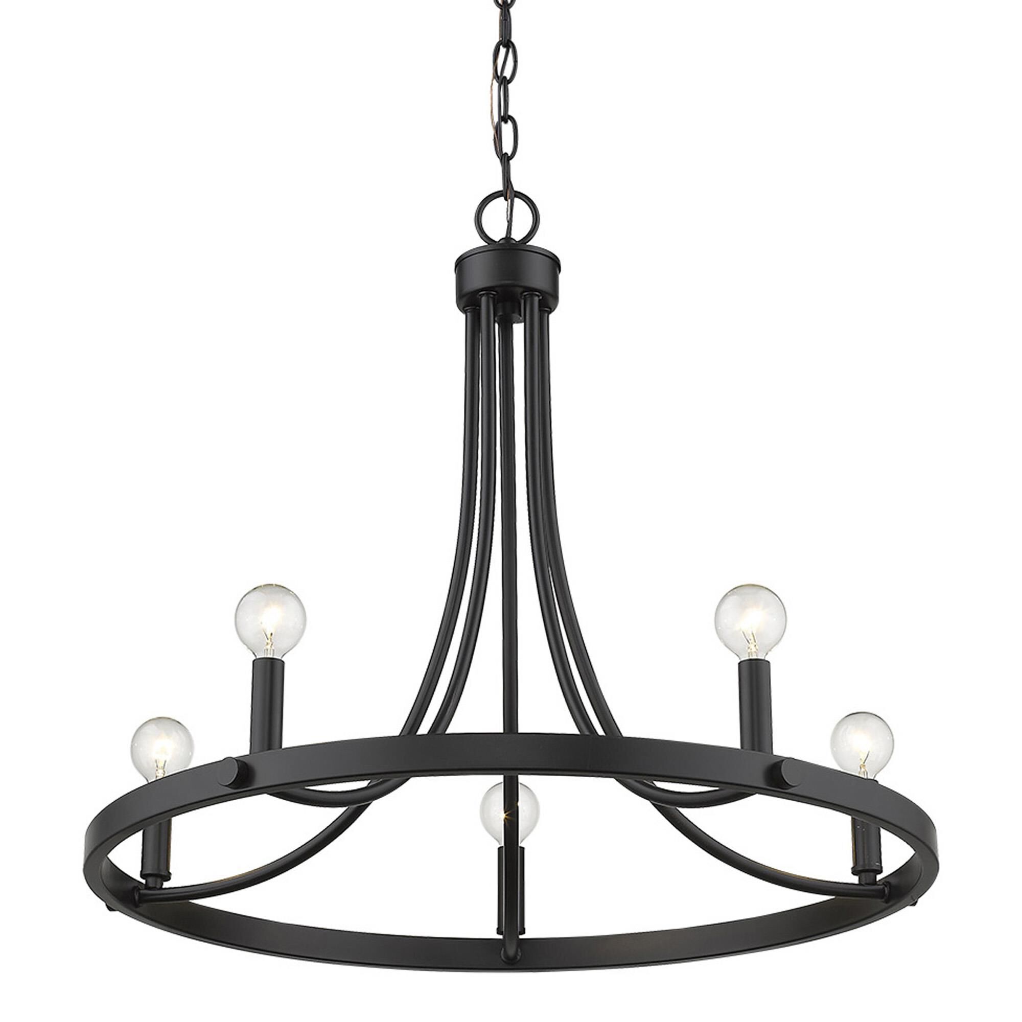 Sawyer 25 Inch 5 Light Chandelier by Acclaim Lighting