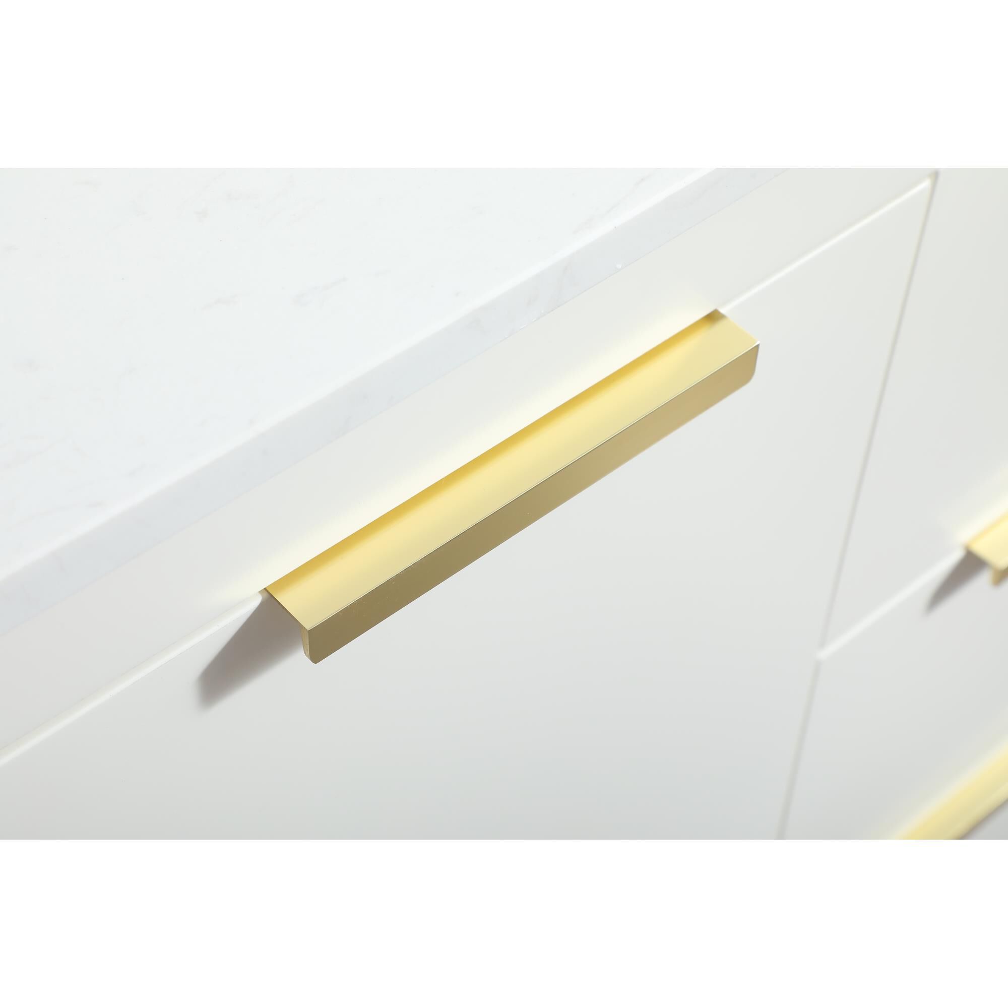 Shown in White finish